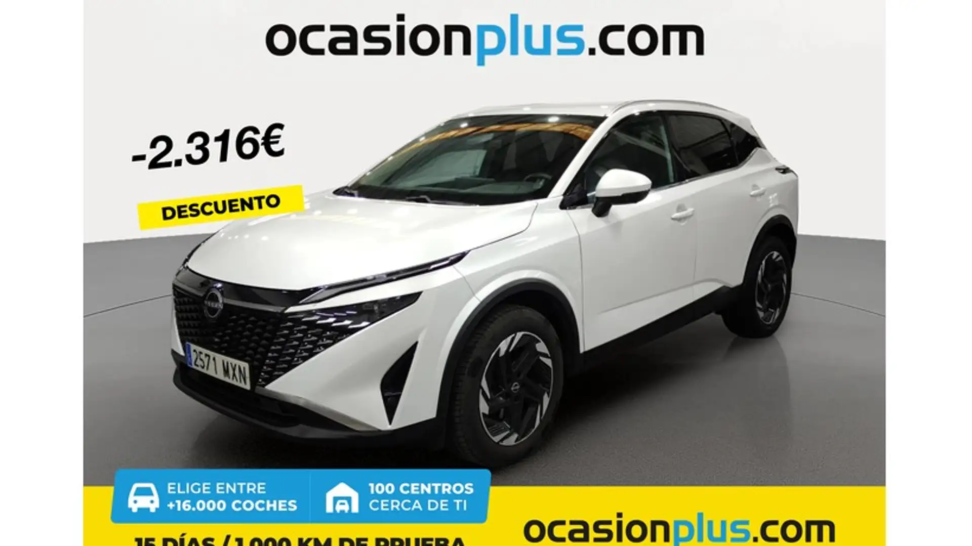 Nissan Qashqai 1.3 DIG-T mHEV 12V N-Connecta 4x2 103kW Blanc - 1