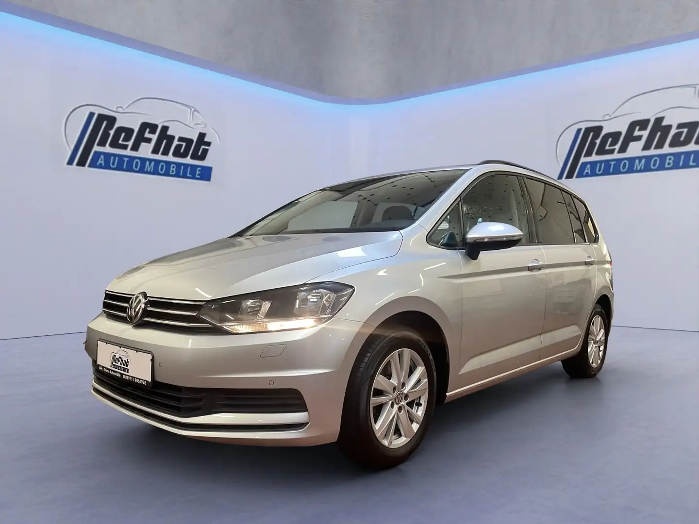 Volkswagen Touran Comfortline BMT*MASSAGE*LED*PDC*AHK*TOUCH Silber - 2