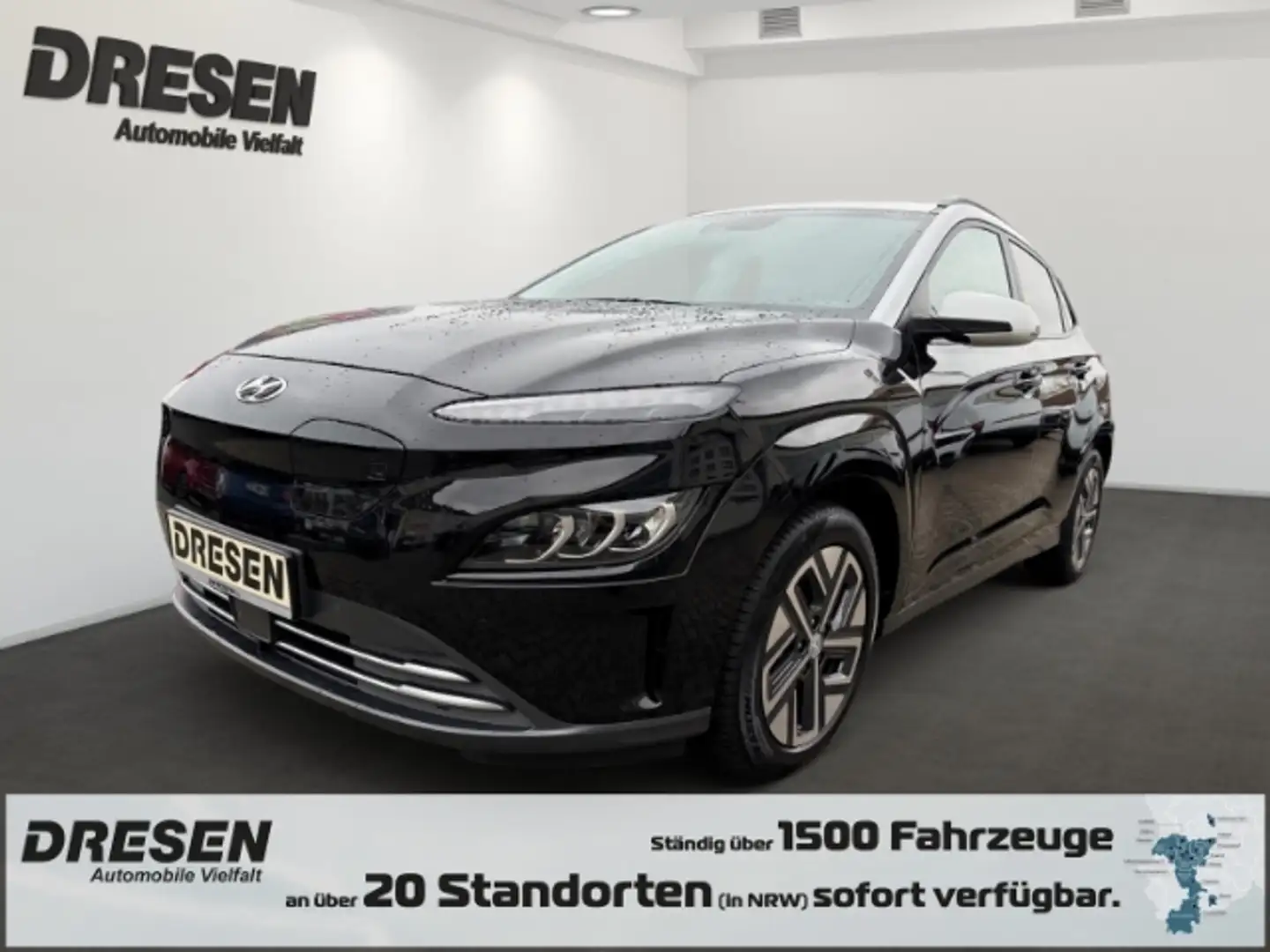 Hyundai KONA Facelift Trend 2WD Navi+11KW Ladekabel Allwetter Чёрный - 1