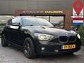 BMW 114 1-serie 114i Business+ Leder Navi Parksensor Noir - thumbnail 1