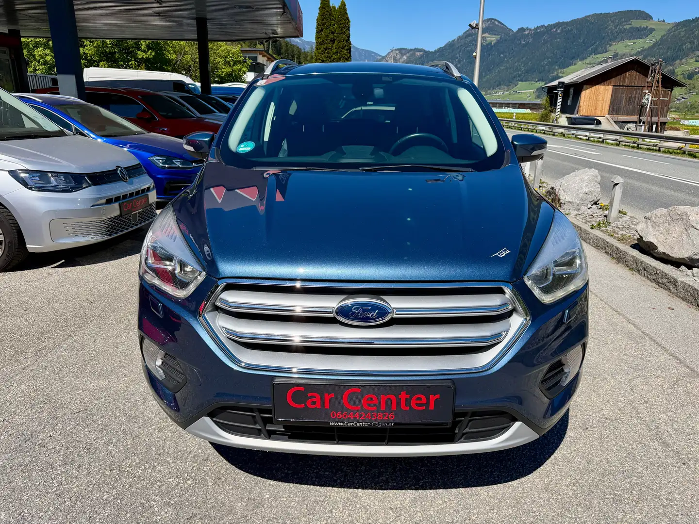 Ford Kuga 2,0 TDCi Titanium Powershift AWD 1. Besitz Blau - 2