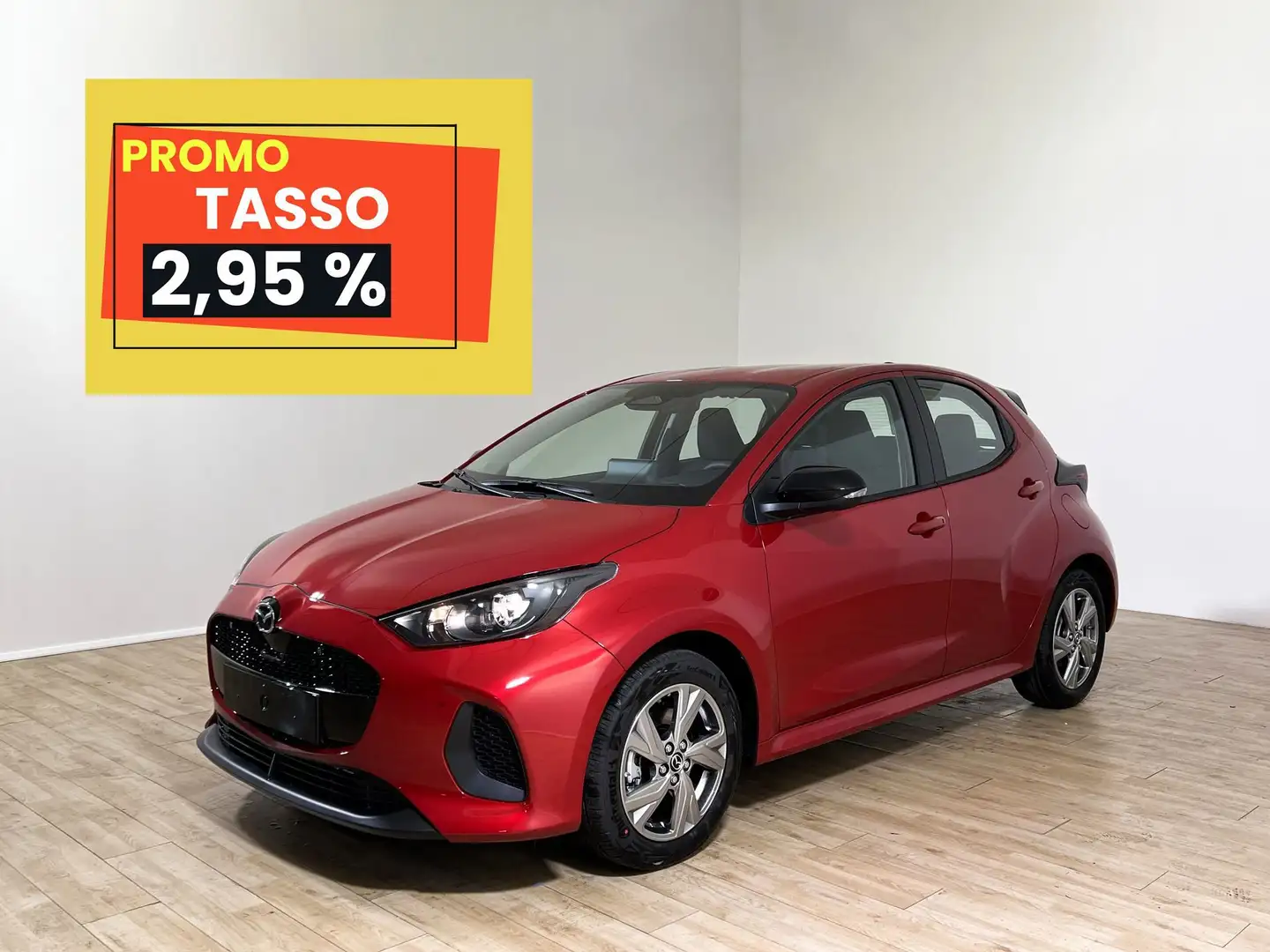 Mazda 2 1.5 VVT e-CVT Full Hybrid Elec. Exclusive-Line Rosso - 1