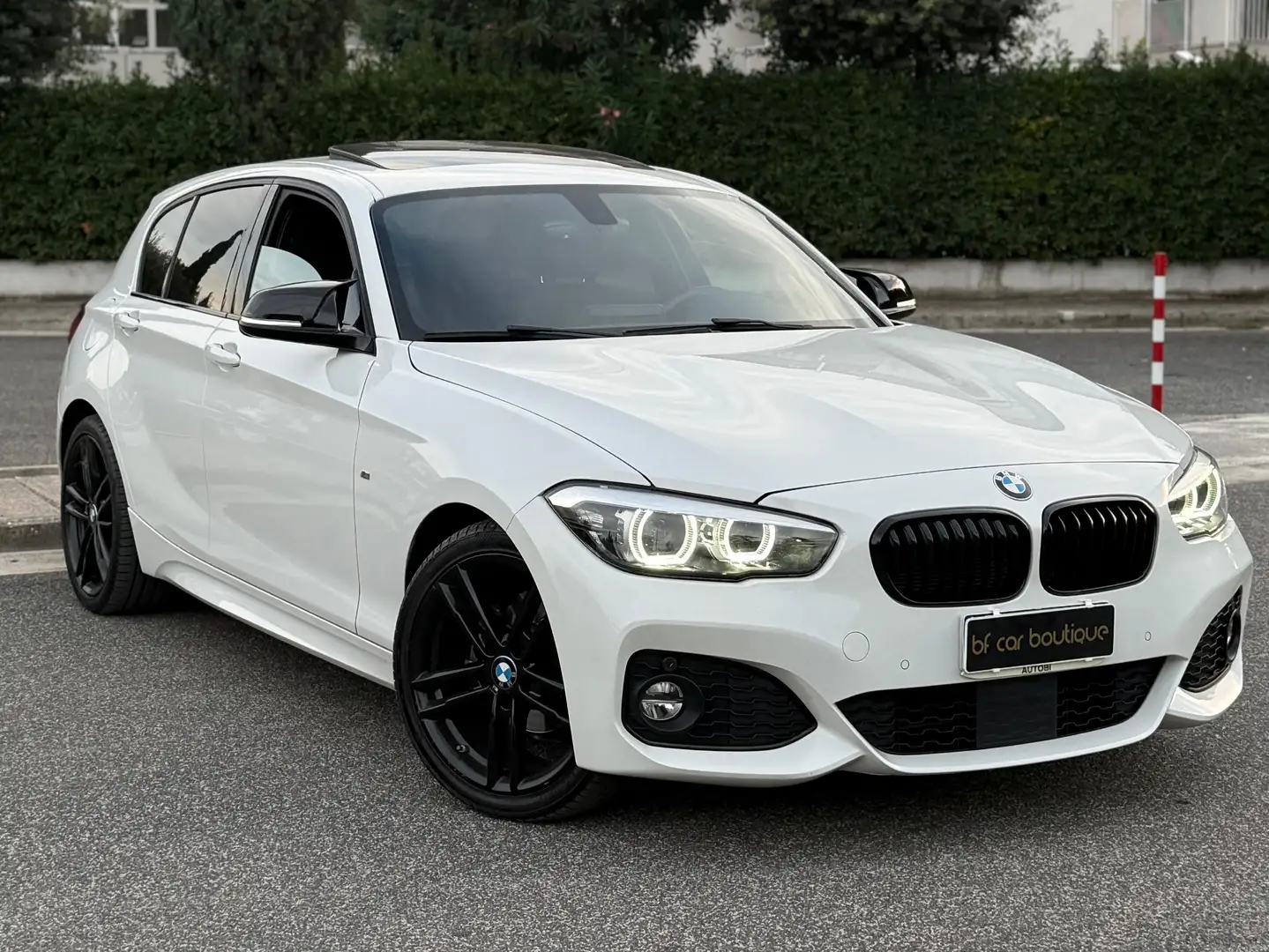 BMW 116 116d Msport auto Blanc - 1