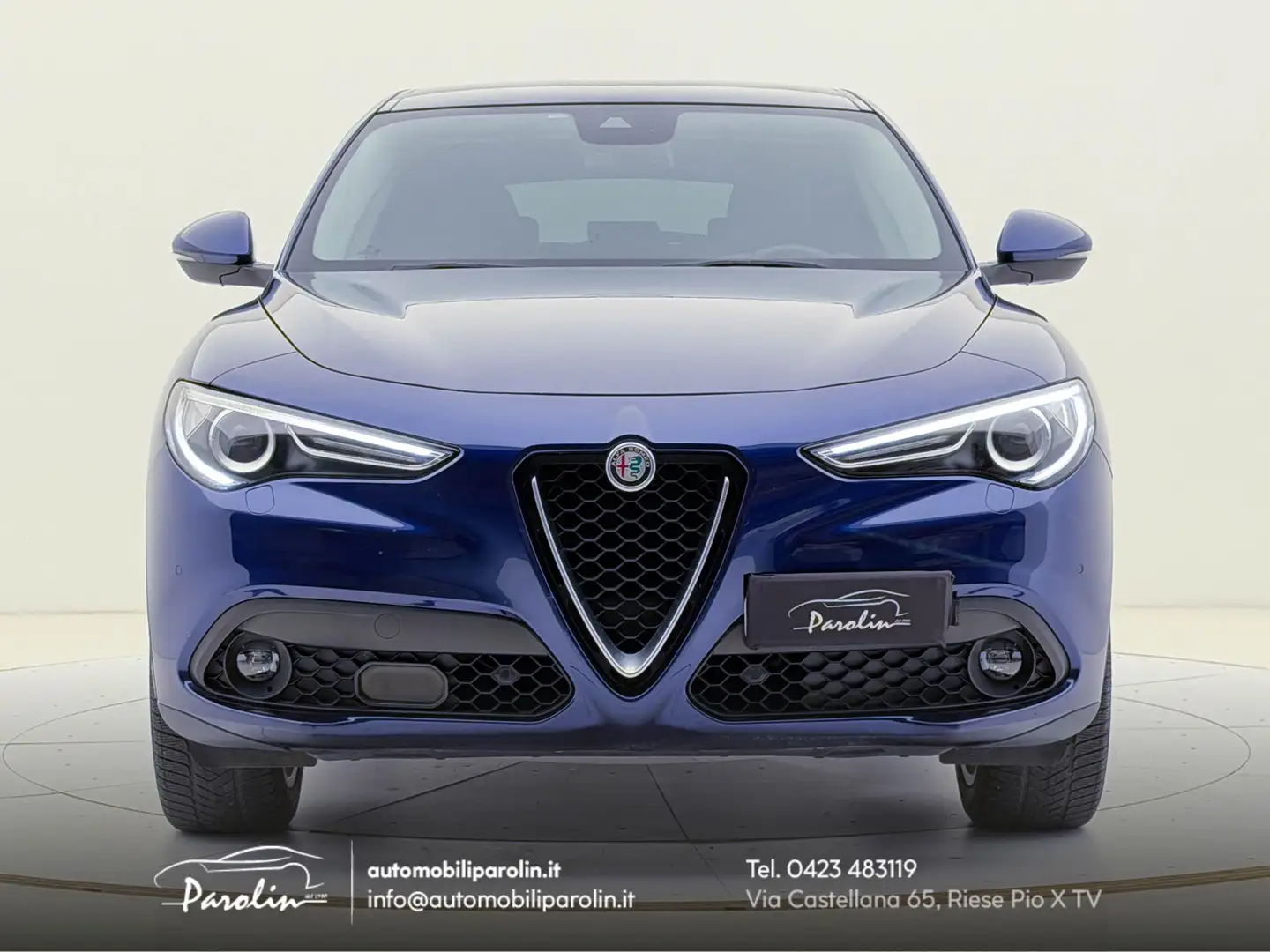 Alfa Romeo Stelvio 2.2 t Executive Q4 Pack Lusso-Sound-Winter-20'' Bleu - 2