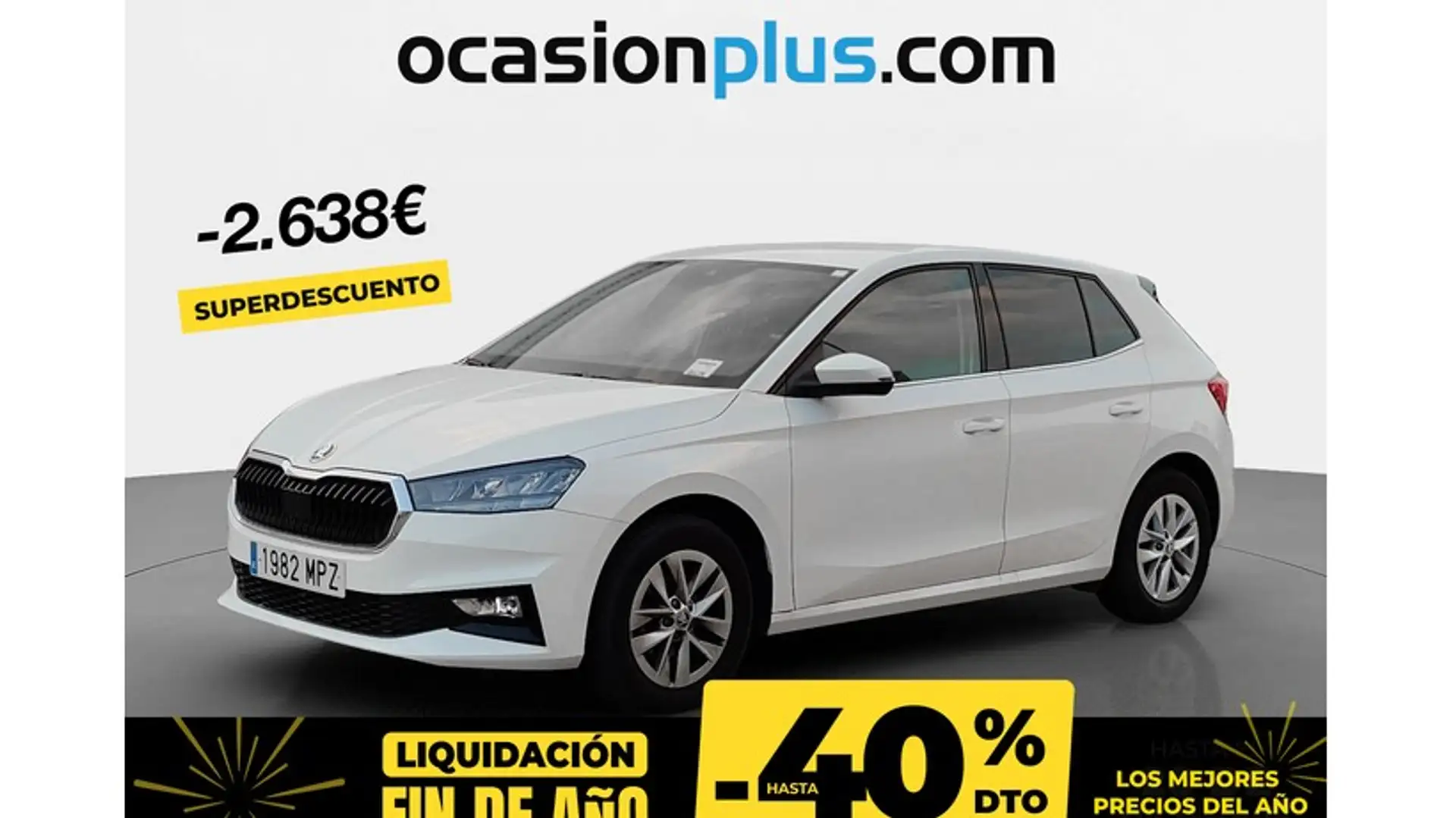 Skoda Fabia 1.0 TSI Selection 70kW Blanco - 1