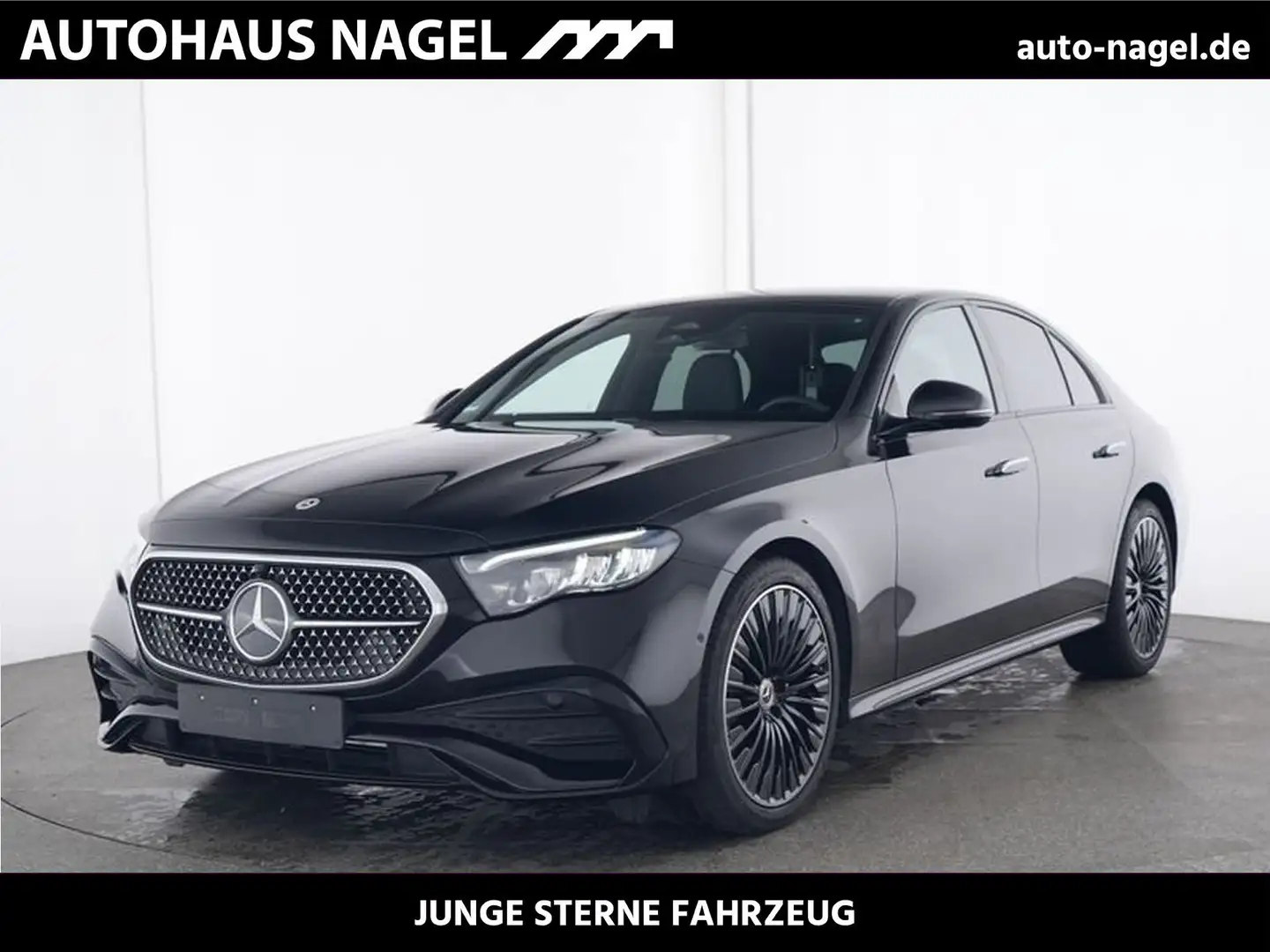 Mercedes-Benz E 220 d AMG Advanced*StandHz*Night*DISTR*Keyless Schwarz - 1