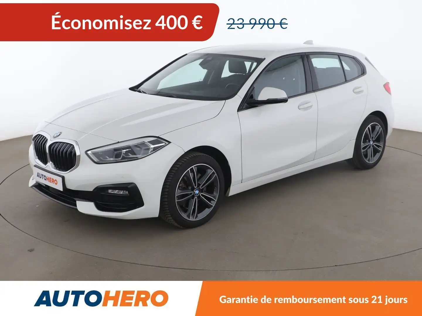BMW 118 118i Edition Sport DKG7 Blanc - 1