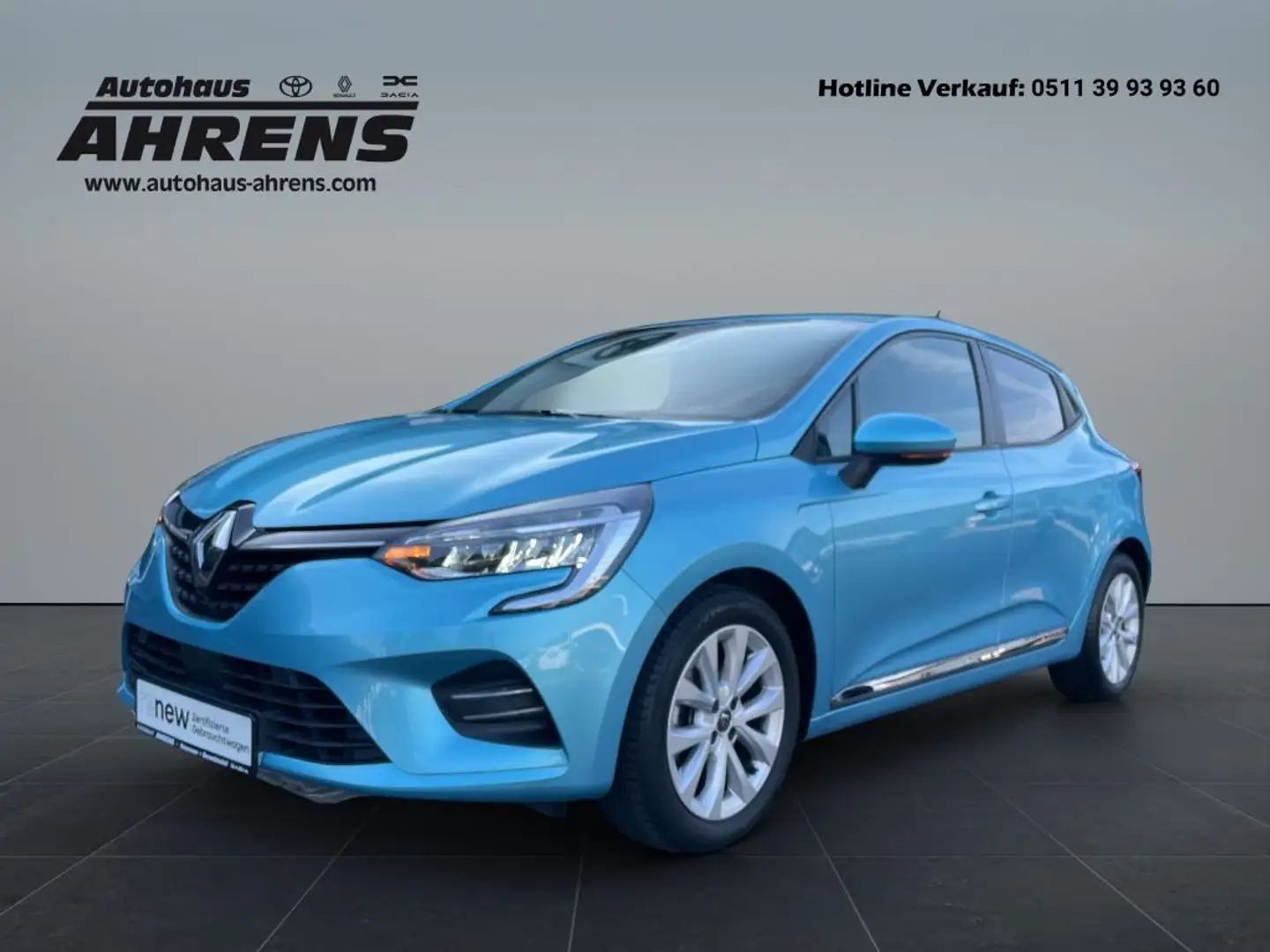 Renault Clio TCe100 EXPERIENCE Deluxe Paket Navi Klimaauto Park Blau - 1