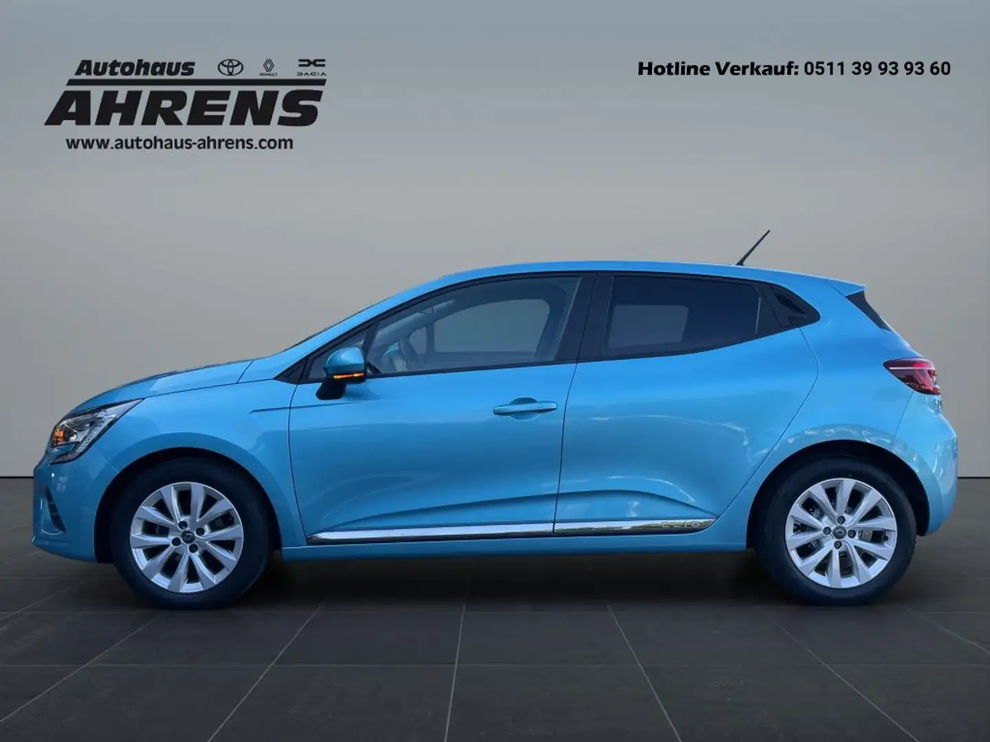 Renault Clio TCe100 EXPERIENCE Deluxe Paket Navi Klimaauto Park Blau - 2