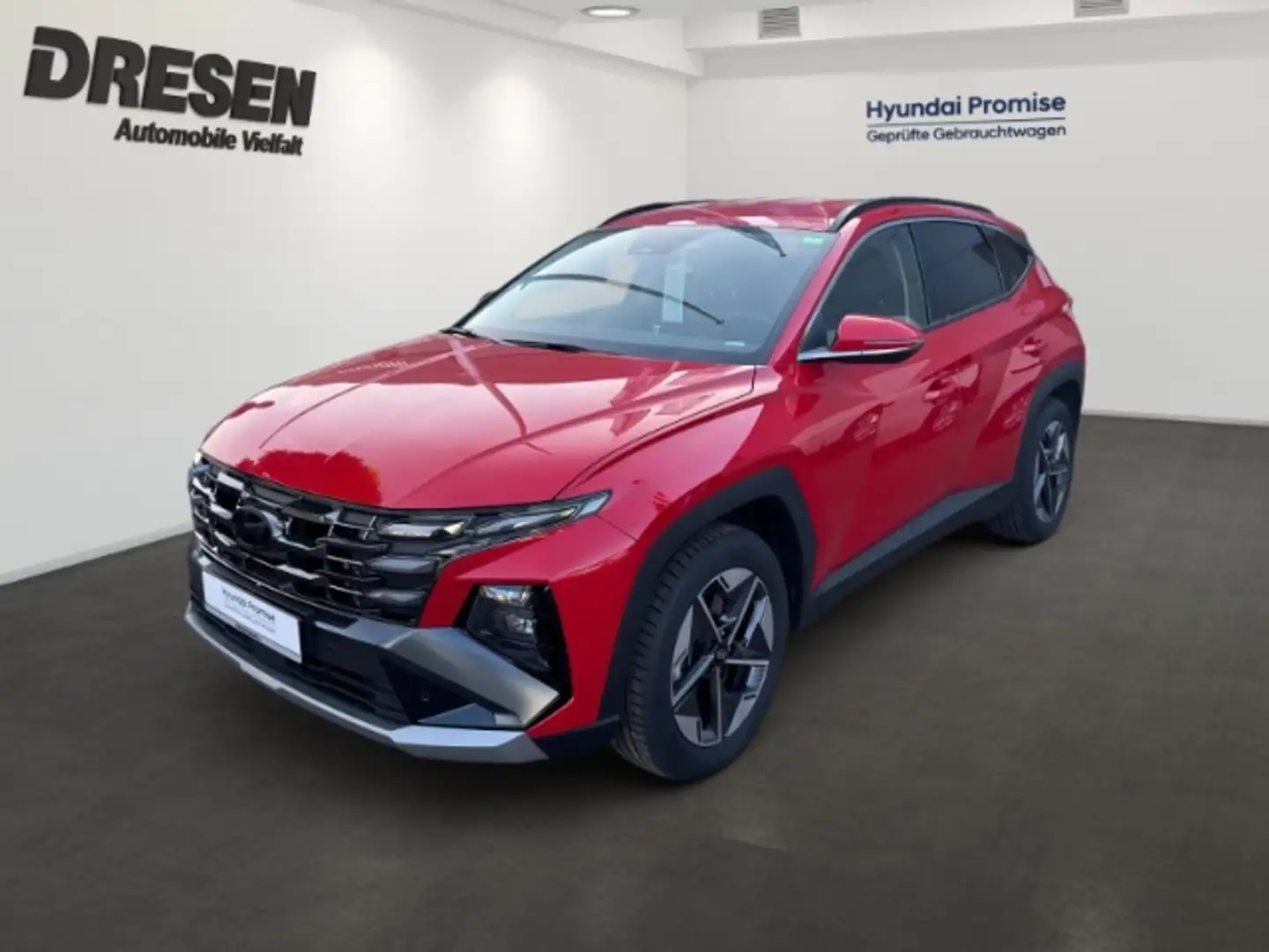 Hyundai TUCSON 1.6 Trend+Navi+LED+ACC+el.Heckklappe+DAB Piros - 1
