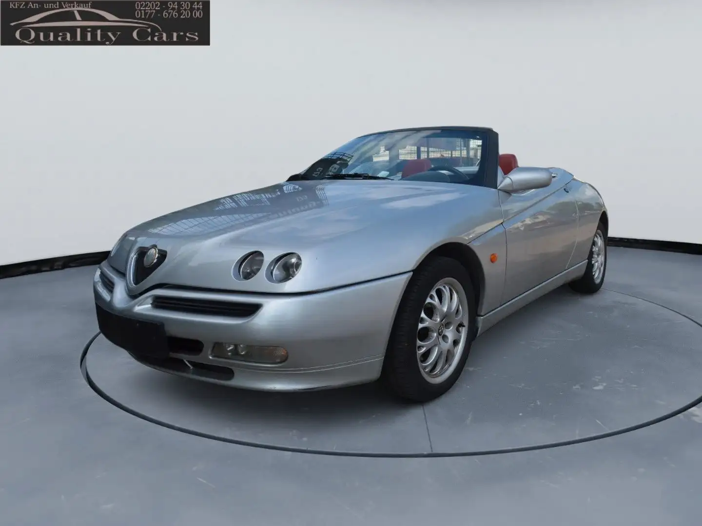 Alfa Romeo Spider 2.0 T.Spark L Leder, Klima Plateado - 1
