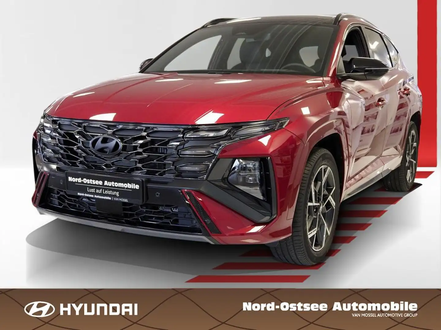 Hyundai TUCSON FL HEV N Line Panoramadach Rood - 1