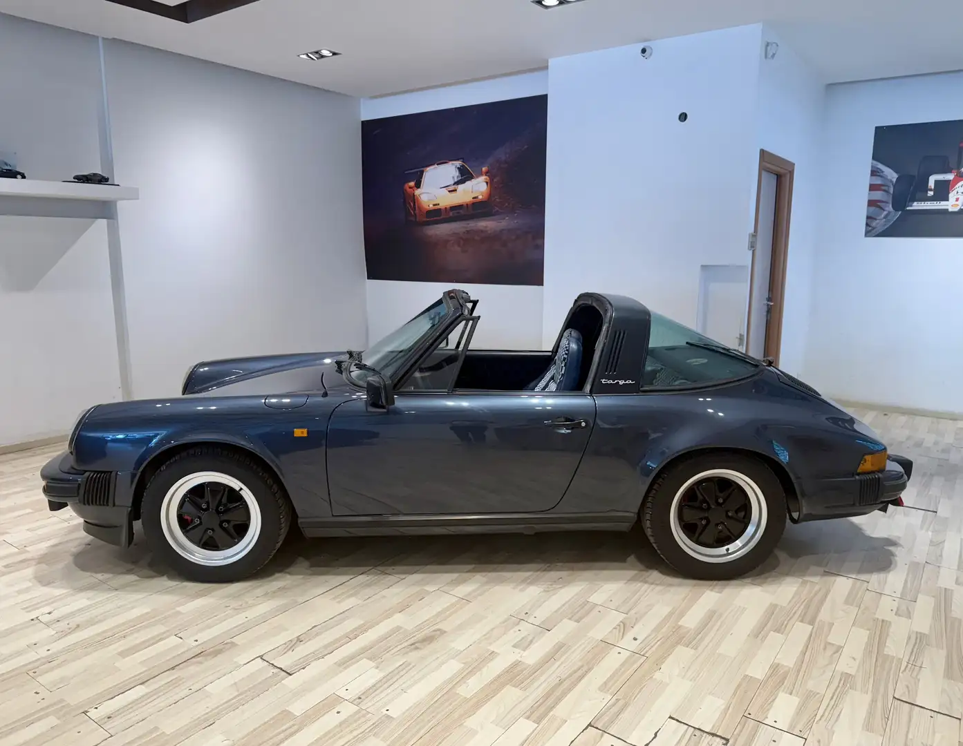 Porsche 930 911 Targa SC 3.0 - targa oro asi Blu/Azzurro - 2