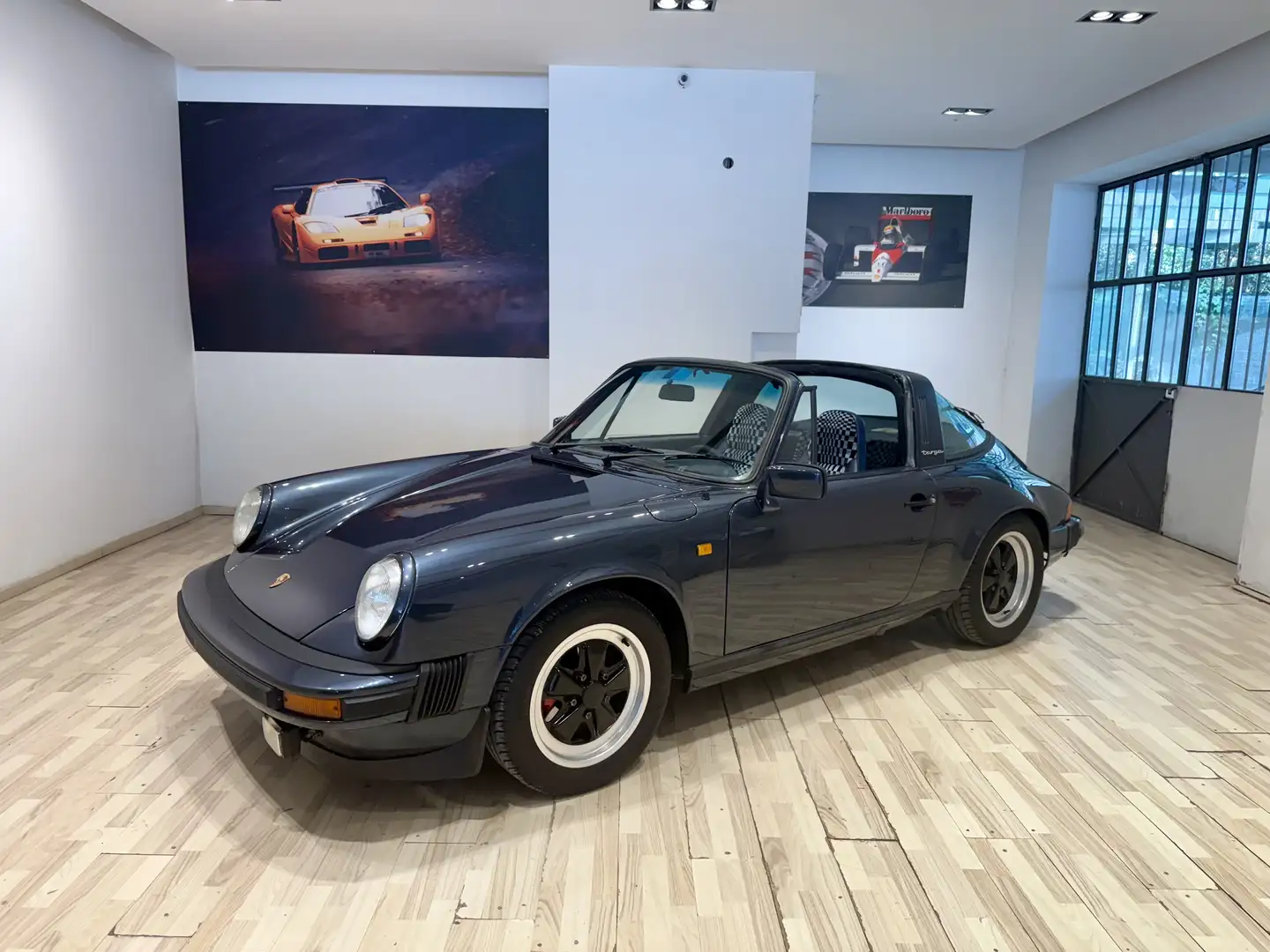 Porsche 930 911 Targa SC 3.0 - targa oro asi Blu/Azzurro - 1