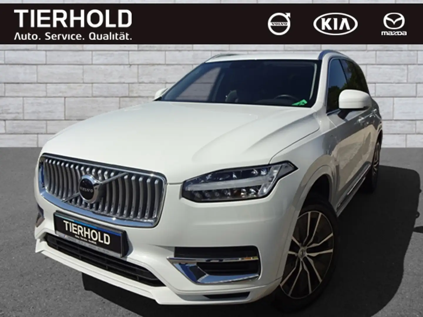Volvo XC90 T8 Inscription Recharge AWD ACC AHK Standhz Weiß - 2