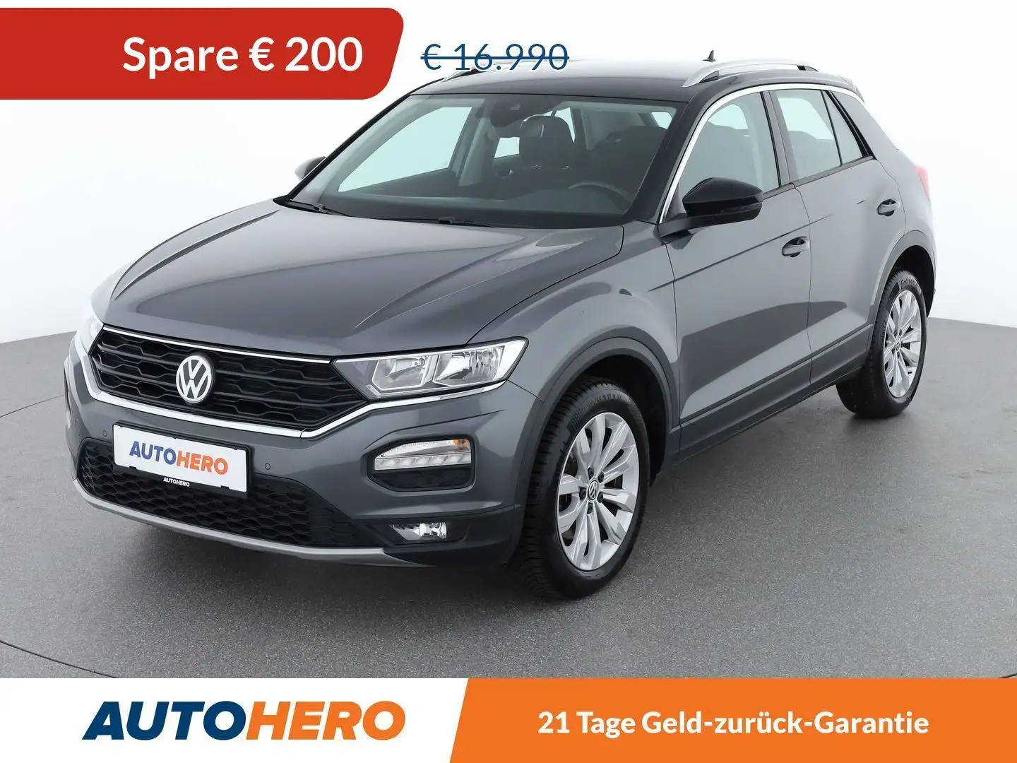 Volkswagen T-Roc 1.0 TSI Design Grau - 1