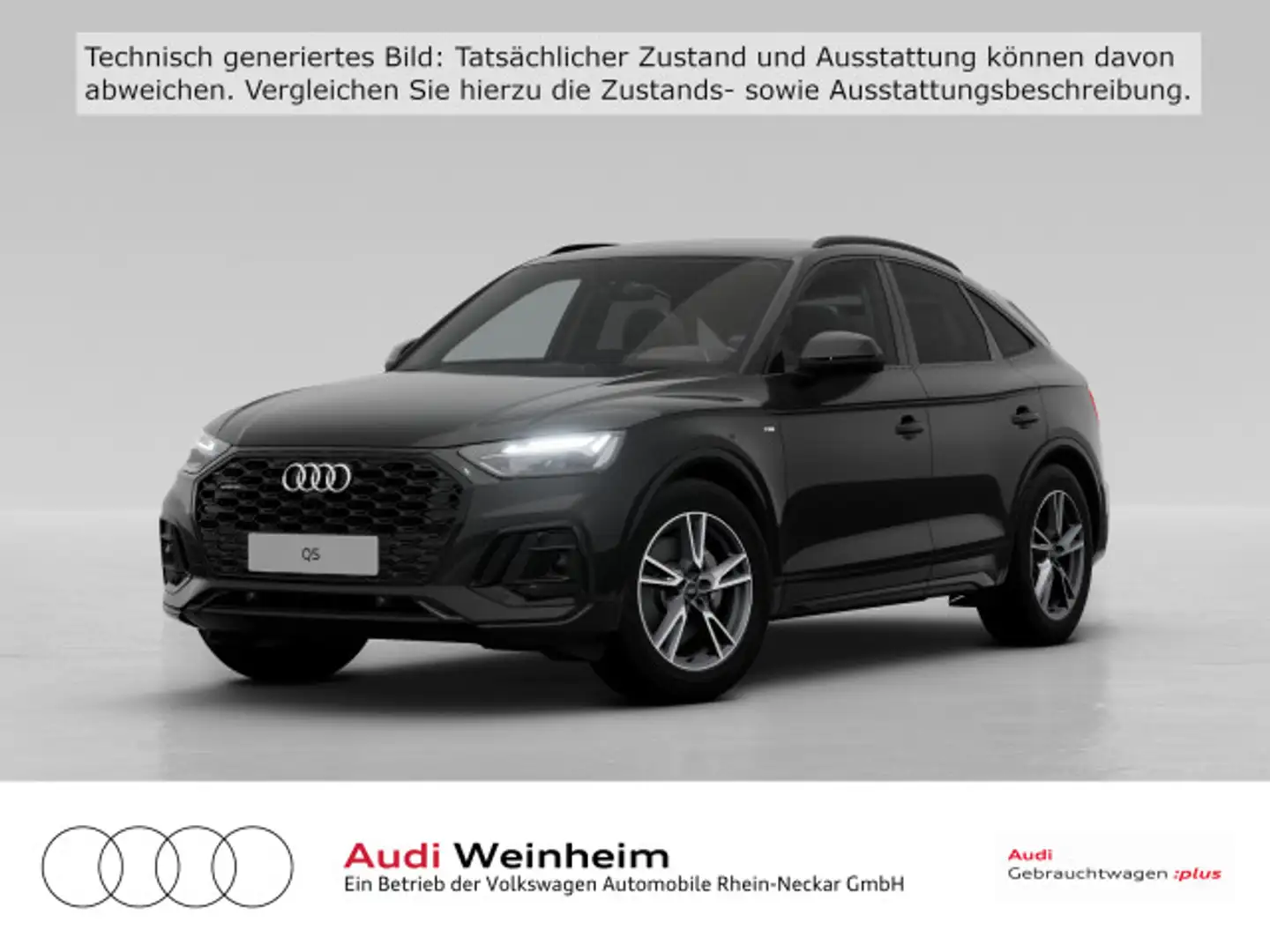 Audi Q5 50 TDI Black S-line Kamera LED Navi Schwarz - 2