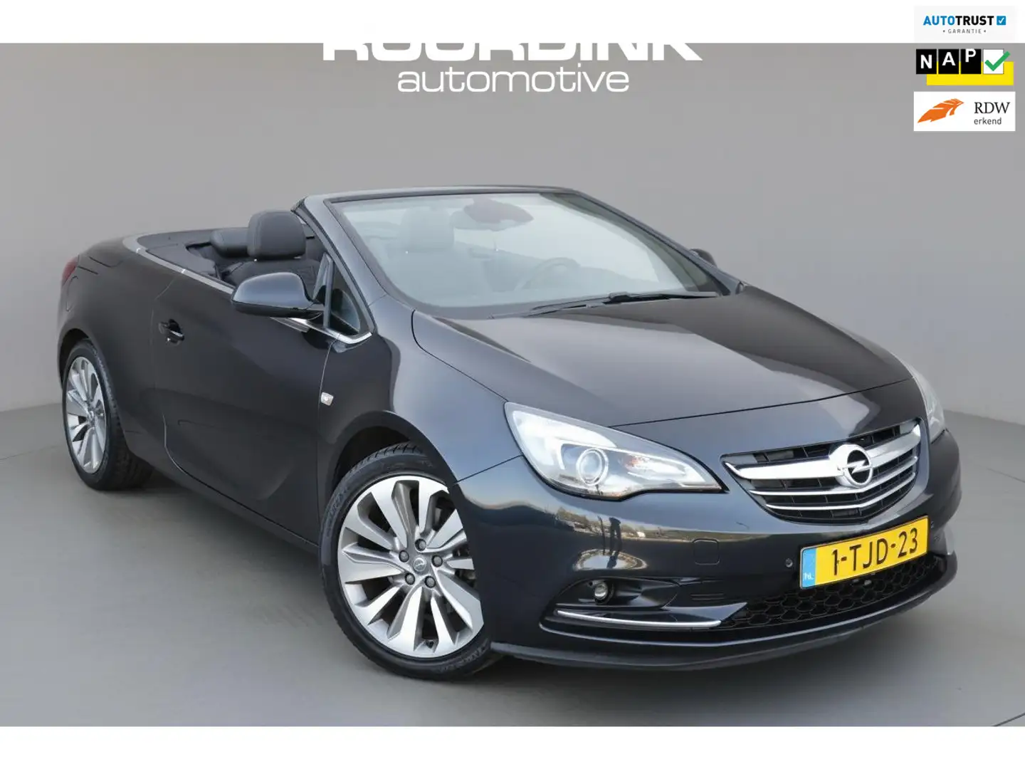 Opel Cascada Navi|half-leder|Cruise|100DKM!| Zwart - 1