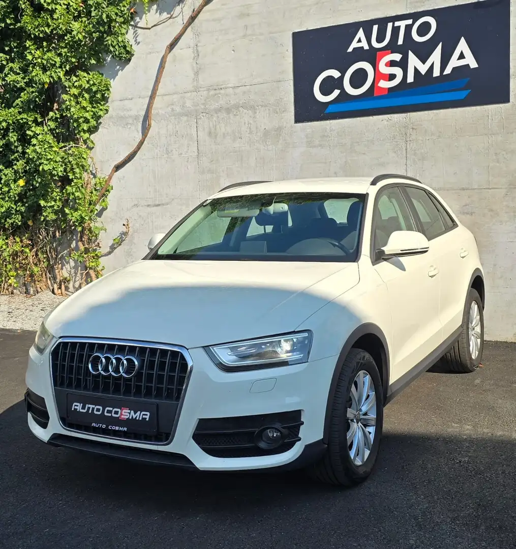 Audi Q3 2.0 TDI AHK Blanc - 1