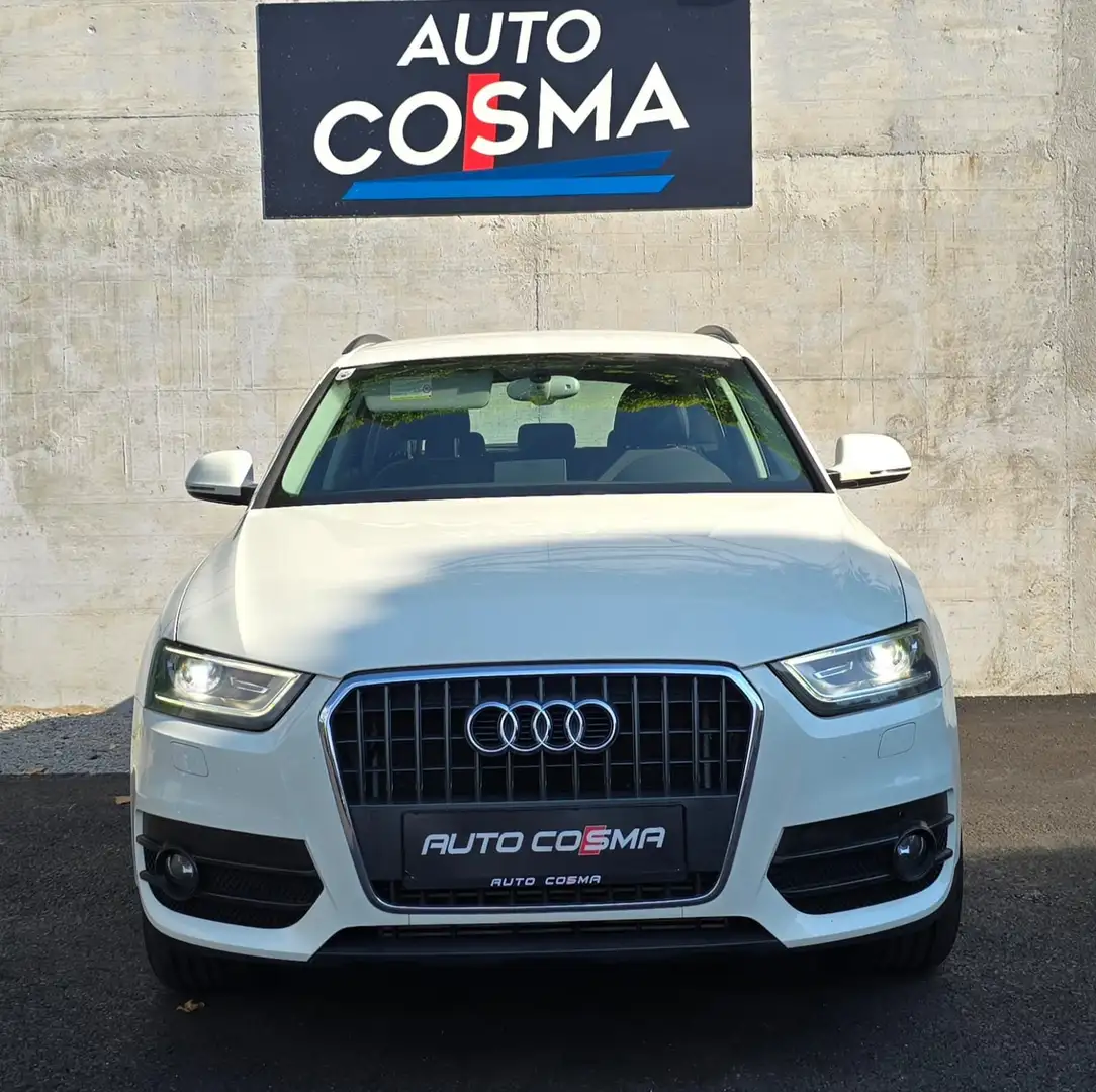 Audi Q3 2.0 TDI AHK Blanc - 2