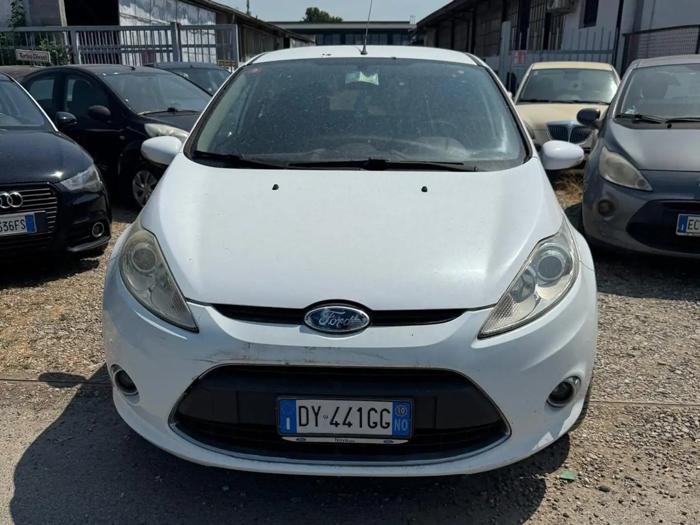Ford Fiesta Fiesta VI 2008 5p 1.4 16v + Gpl Bianco - 1