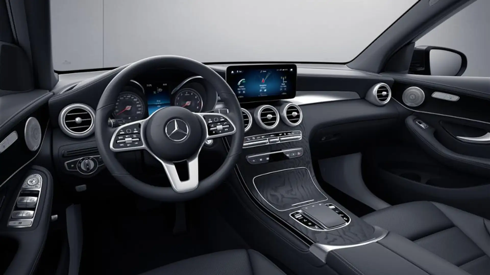 Mercedes-Benz GLC 300 de 4M LED/AHK/Business-P/Spur-P/RfCam Grau - 2