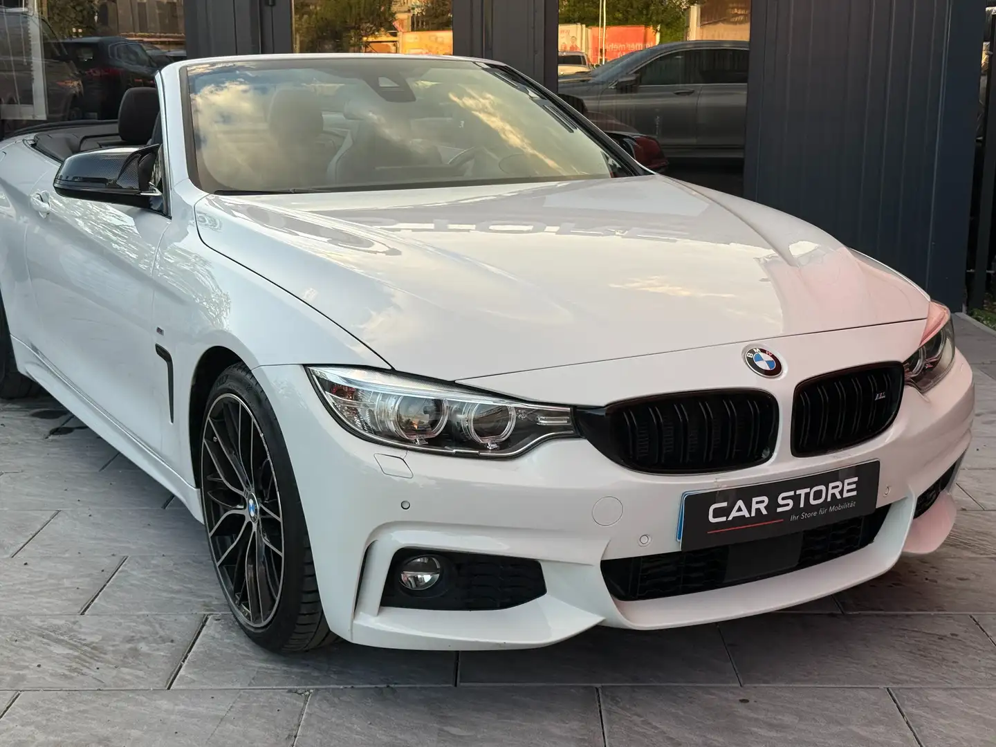 BMW 420 d|M-Sport|Cabrio|Logic7|Totwinkelas|Kamera|Navi Weiß - 2