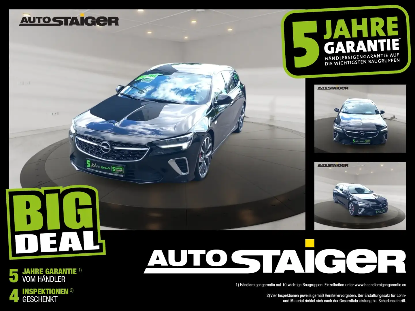 Opel Insignia B ST GSI 4x4 AHK, Allrad, Alcantara, Schwarz - 1