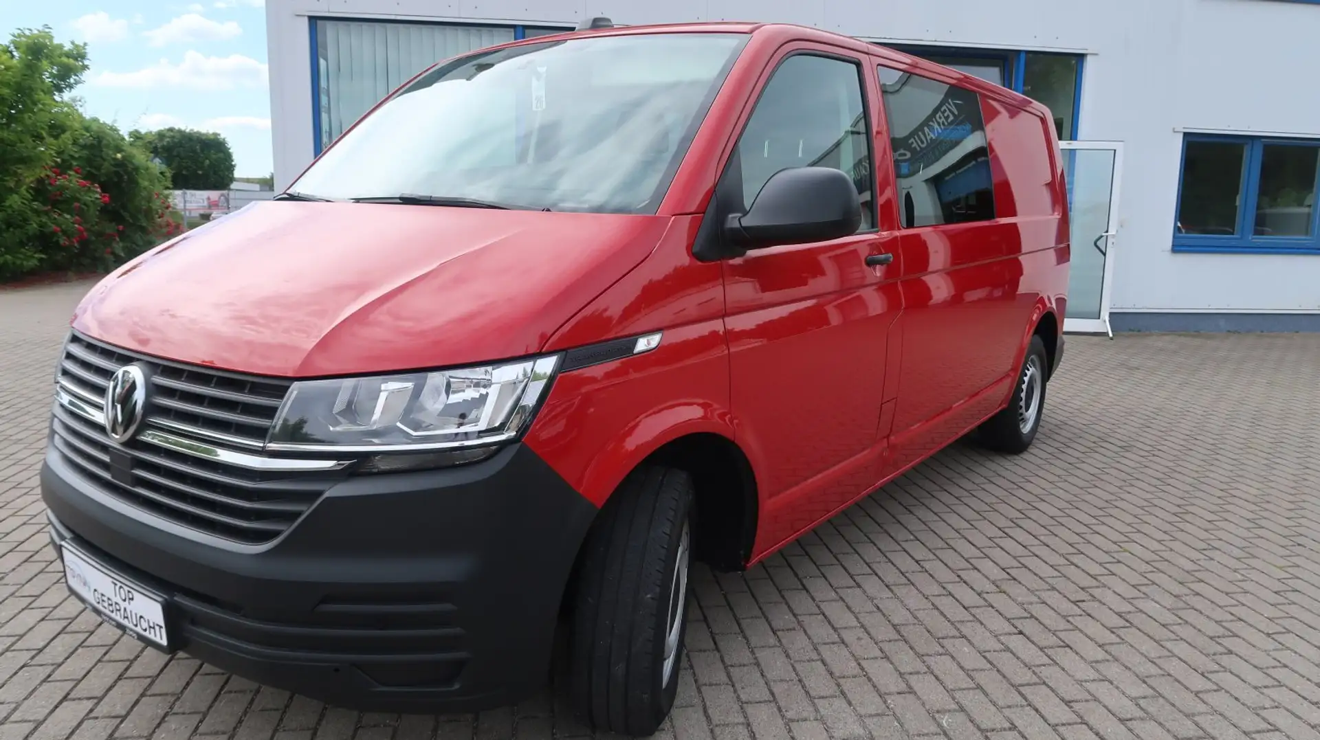 Volkswagen T6.1 Kombi 2.0 TDI Kombi lang (EURO 6d-TEMP) Rot - 1