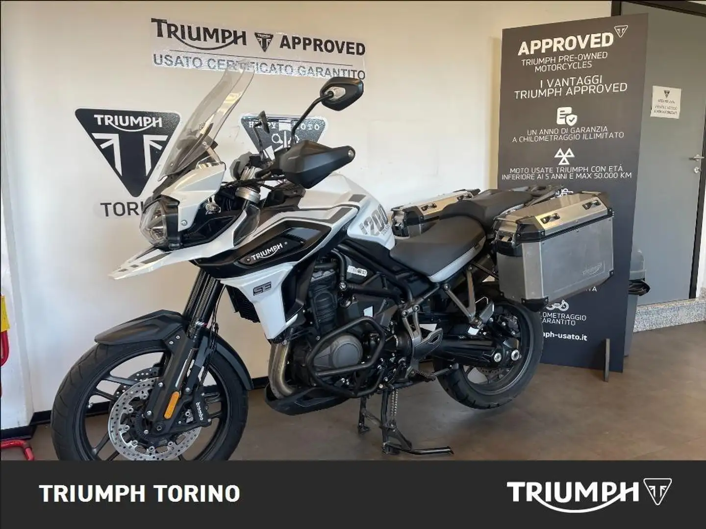Triumph Tiger 1200 Alpine Edition Abs Grigio - 1