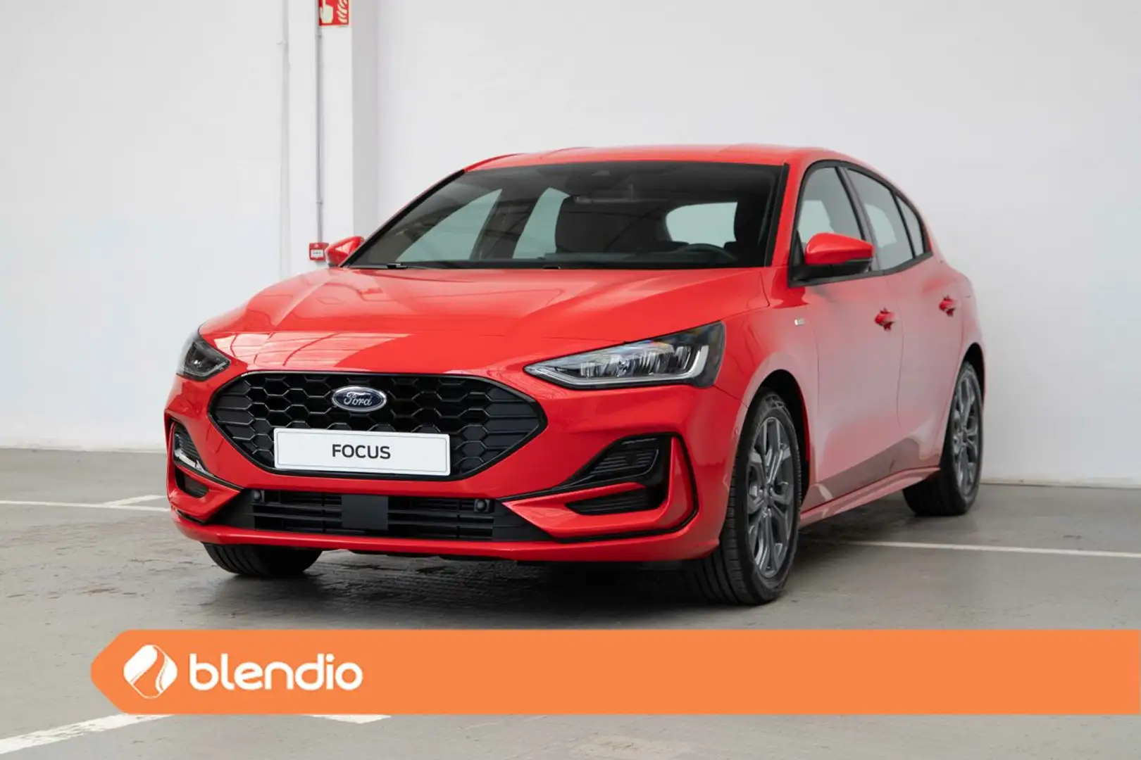 Ford Focus 1.0 ECOBOOST 92KW ST-LINE 125 5P Rojo - 1