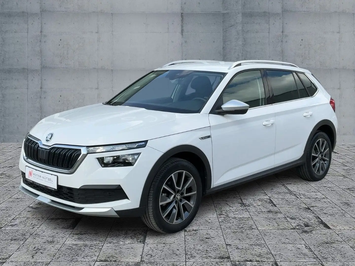 Skoda Kamiq 1.0 TSI SCOUTLINE LED+SHZ+2xPDC+RFK+KESSY Blanc - 2