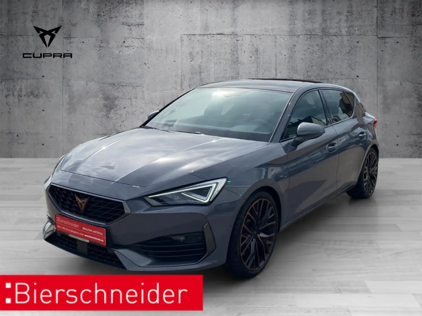 CUPRA Leon VZ 2.0 TSI DSG Pano Matrix LED Navi FaPa XL WP Grau - 1