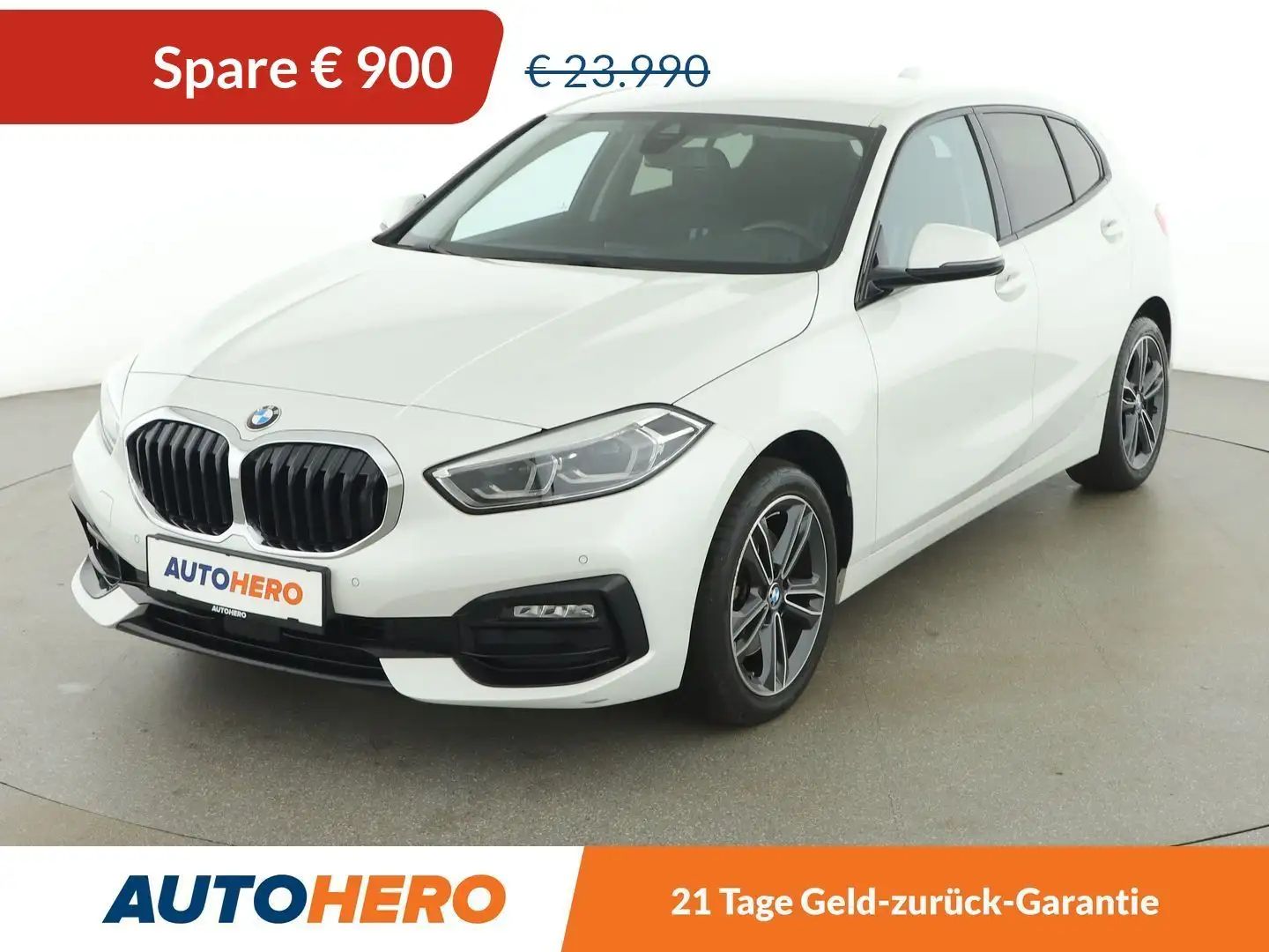 BMW 116 116d Sport Line Weiß - 1