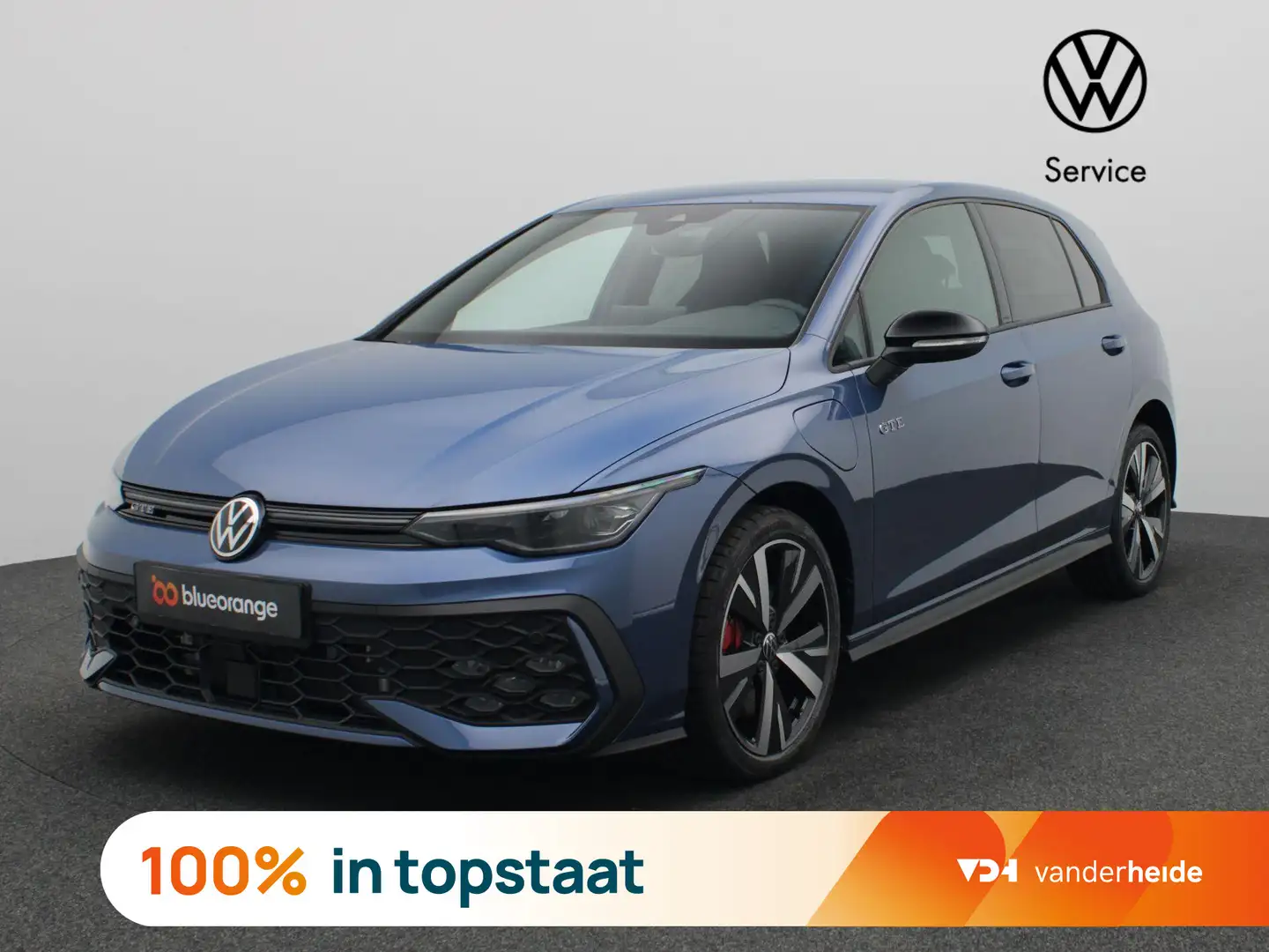 Volkswagen Golf GTE 1.5 eHybrid 272PK DSG Black style, 18"  lichtmetal Bleu - 1