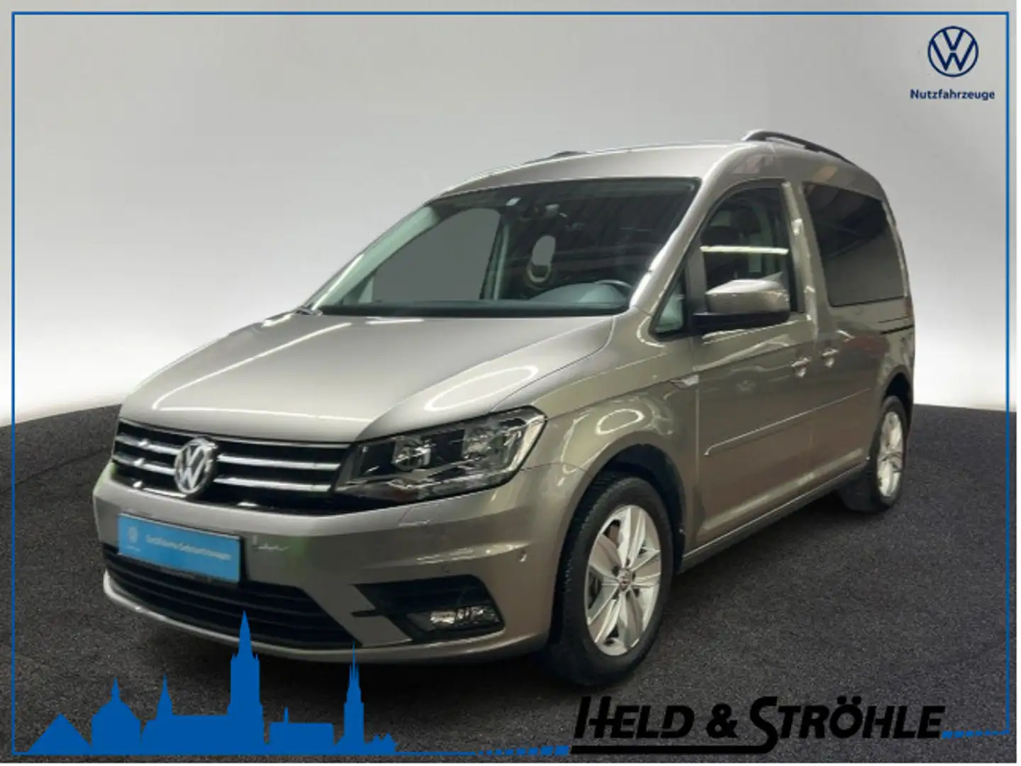 Volkswagen Caddy Comfortline 1.4 TSI DSG NAV PARKLENK SHZ bež - 1