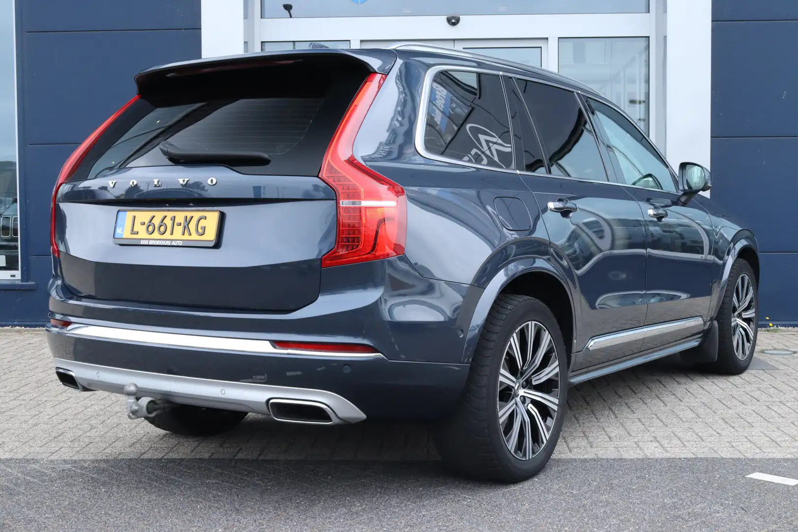 Volvo XC90 2.0 T8 Recharge AWD Inscription | Adaptieve Cruise Blauw - 2