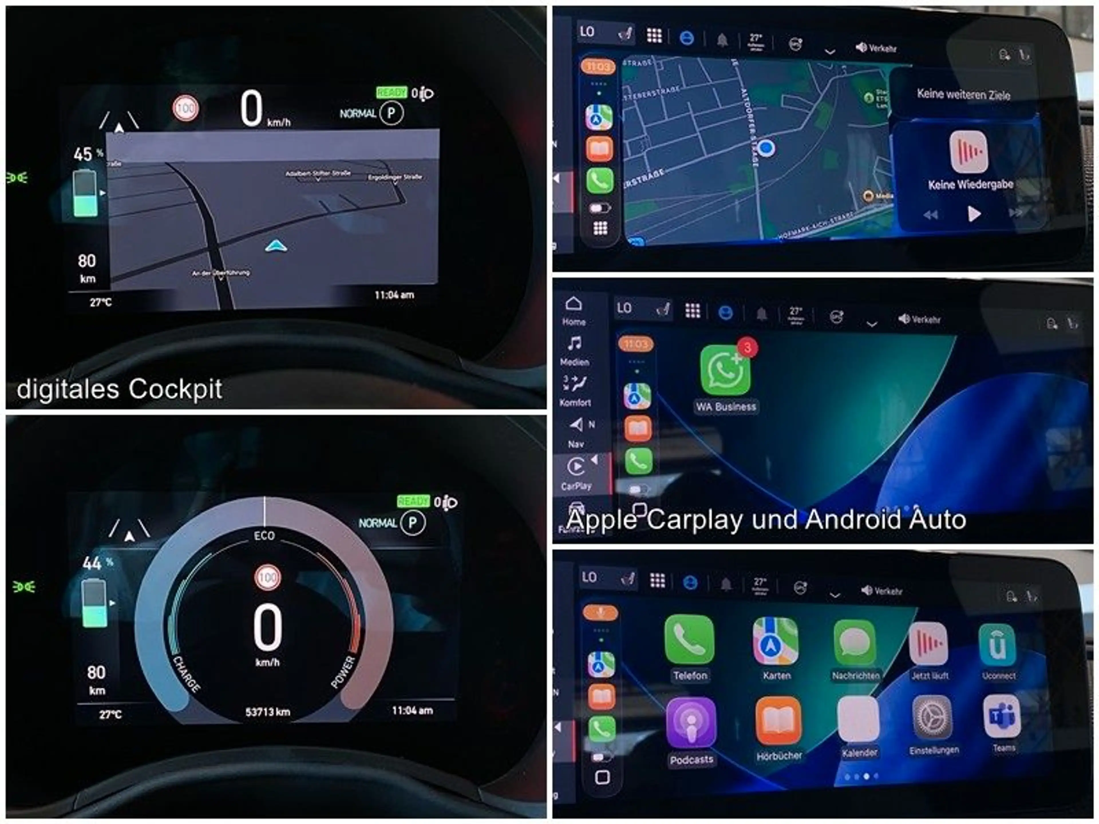 Fiat 500e Cabrio 42 kWh La Prima LED Kamera Shz DAB+ — photo 14