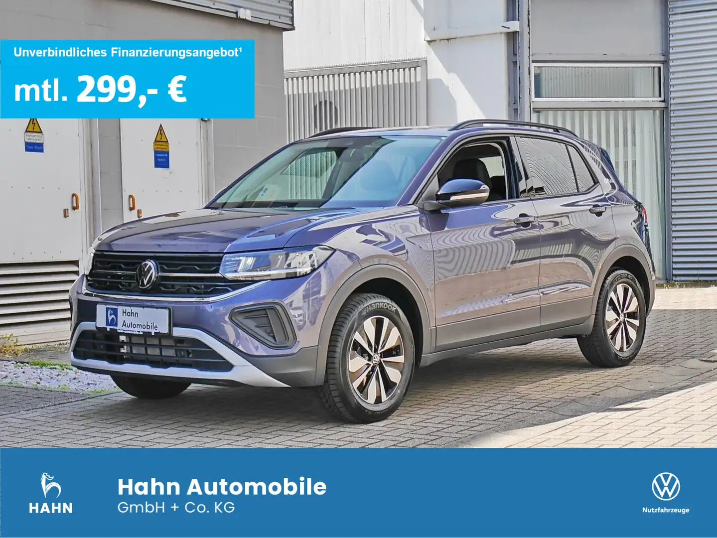 Volkswagen T-Cross GOAL Life 1.0 l TSI OPF 85 kW DSG Gris - 1