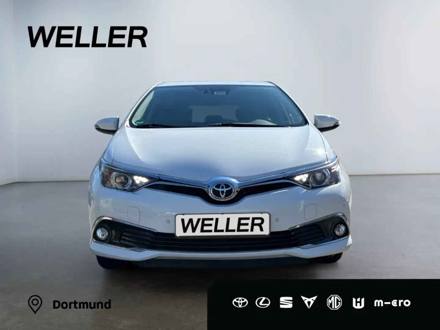 Toyota Auris 1.2 Turbo Executive *Kamera*Teilleder*SHZ* Wit - 2