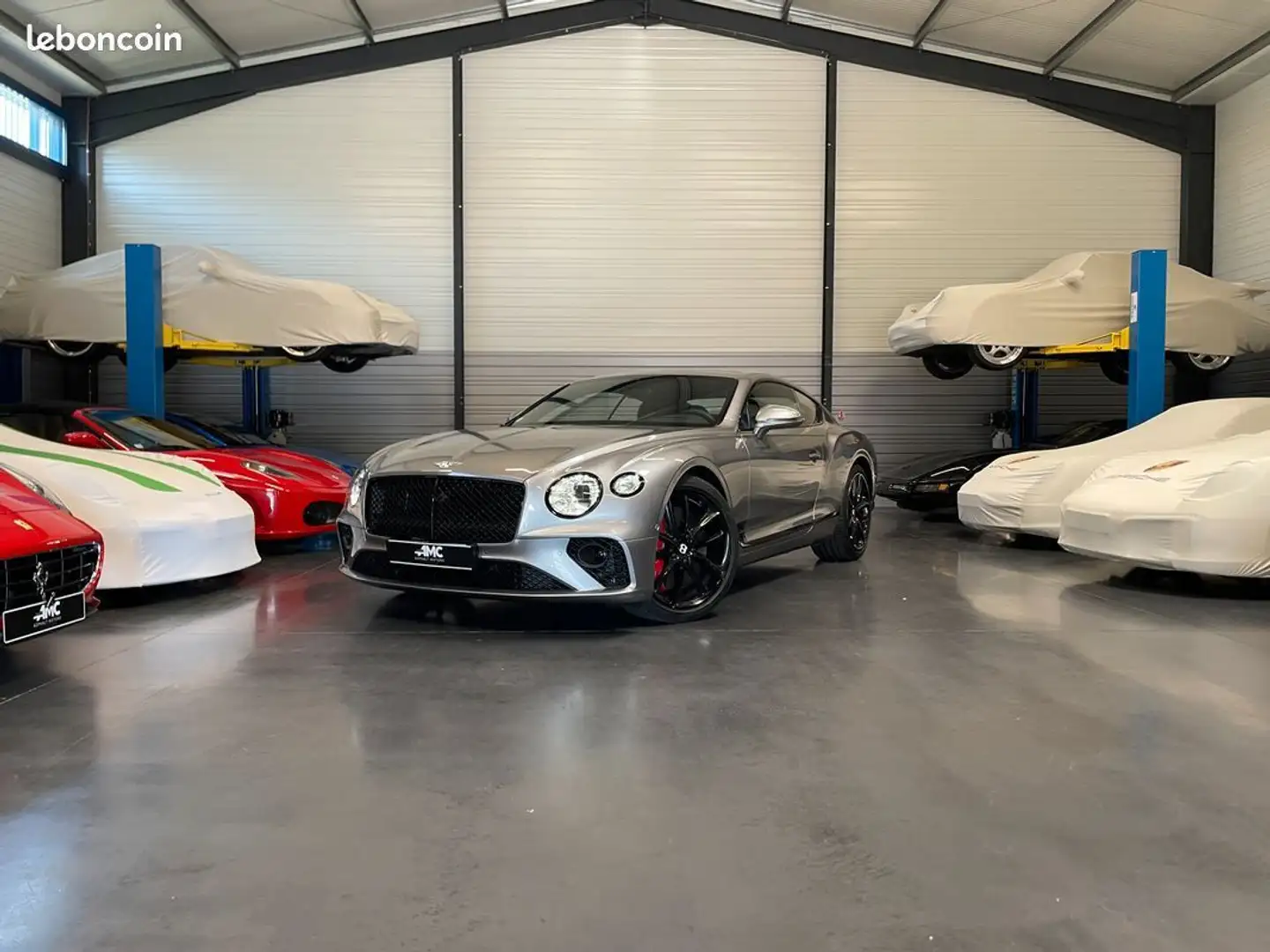 Bentley Continental GT V8 MULLINER 1ère main Française 550 cv Finition to Grau - 1