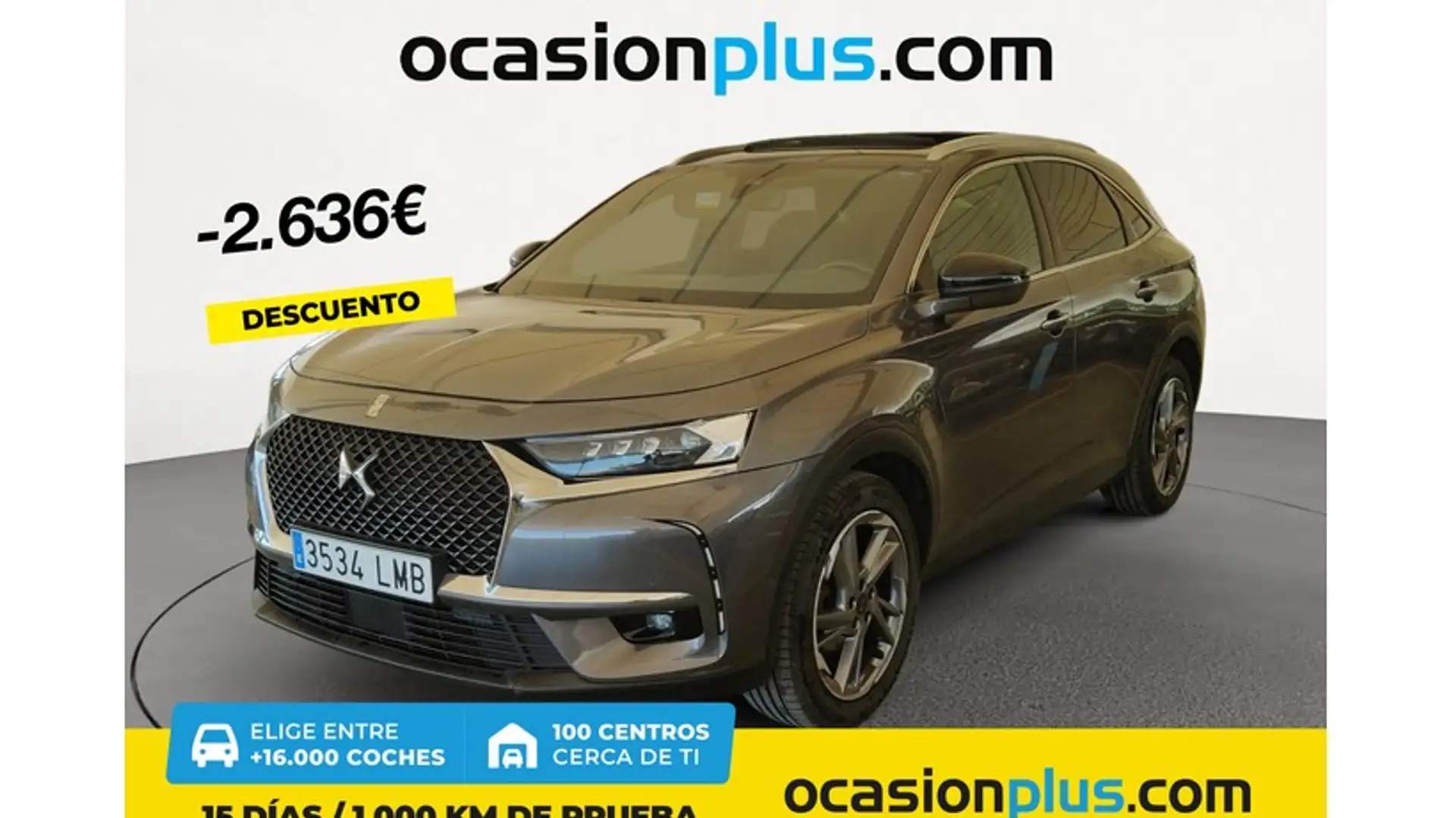 DS Automobiles DS 7 Crossback 2.0BlueHDi So Chic Aut. Grau - 1