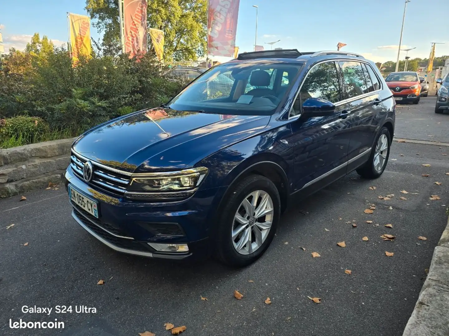 Volkswagen Tiguan 2.0l TDI 150 CARAT 1er Main GARANTIE Blau - 1
