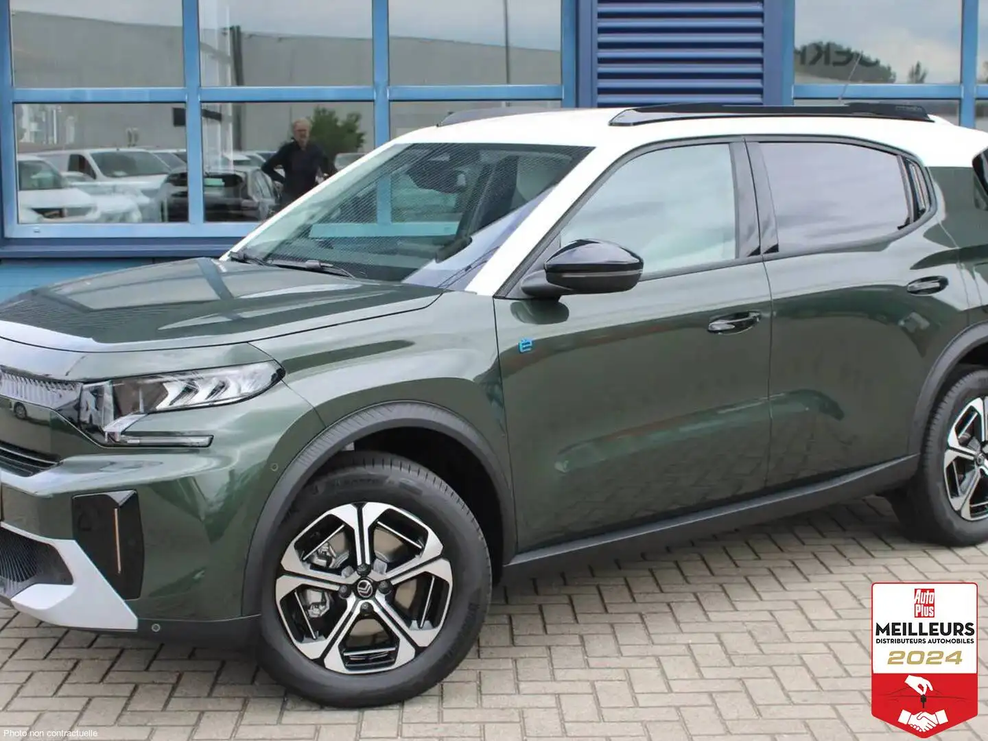 Citroen C3 Aircross Hybride 145 e-DCS6 Max Vert - 1