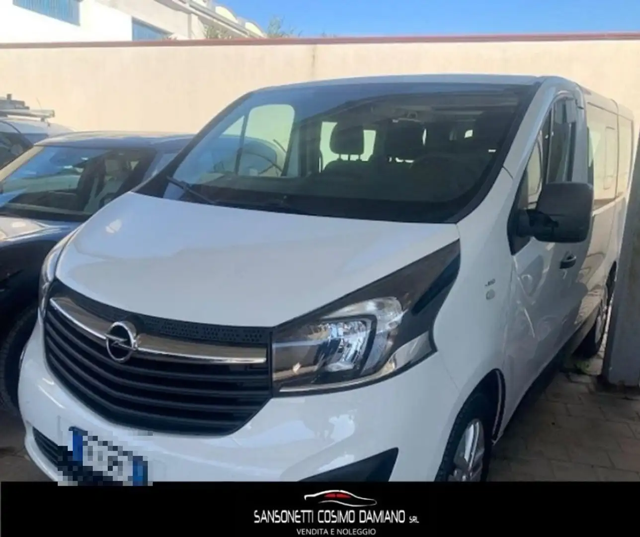 Opel Vivaro 27 1.6 BiTurbo S&S PC-TN 9 POSTI Blanc - 1