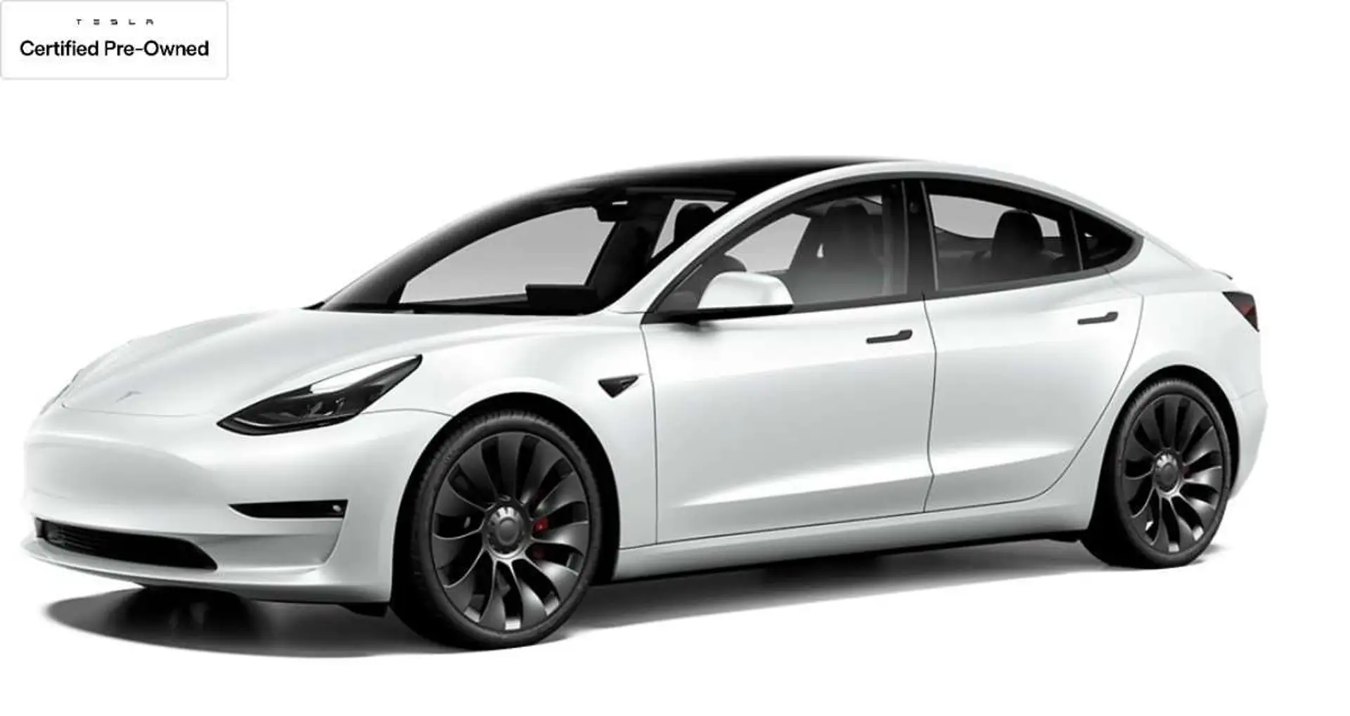 Tesla Model 3 Performance Blanc - 2