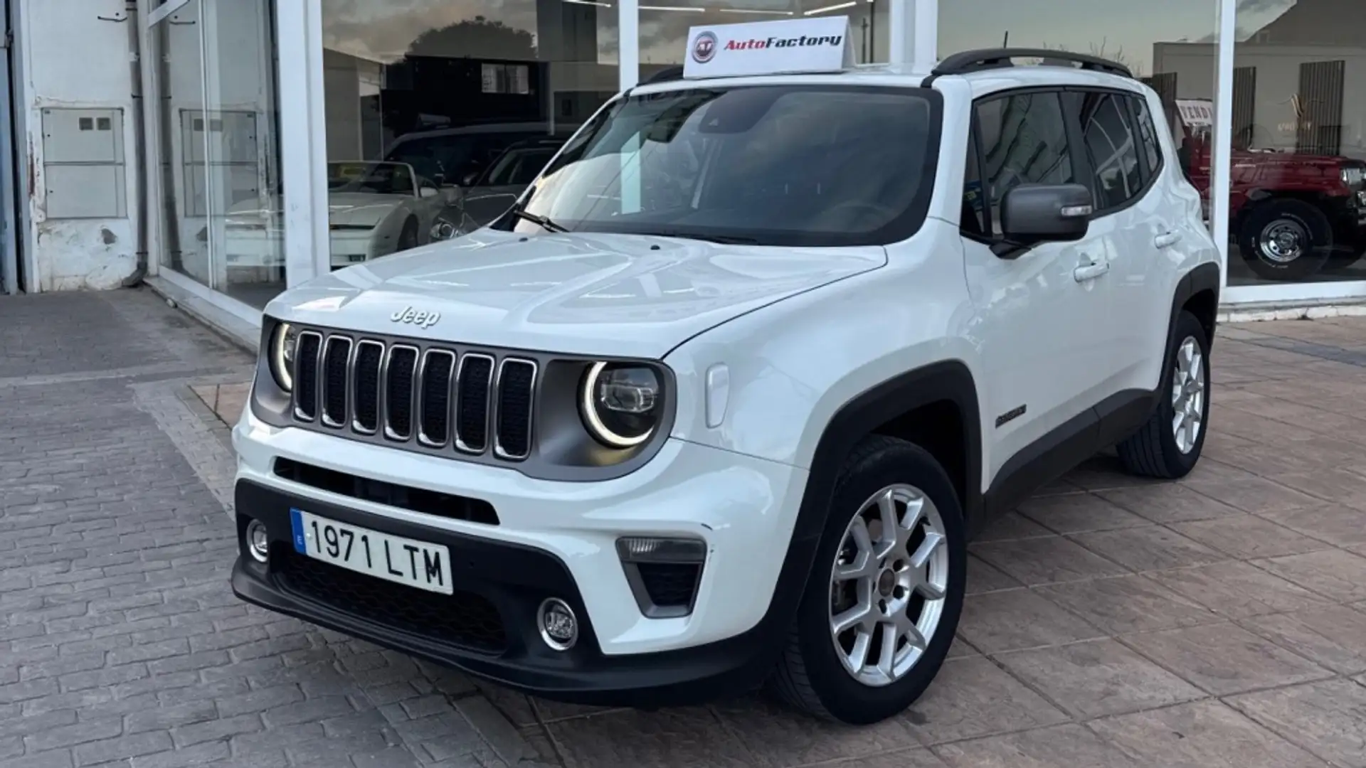 Jeep Renegade 1.6Mjt Limited 4x2 96kW Blanc - 1