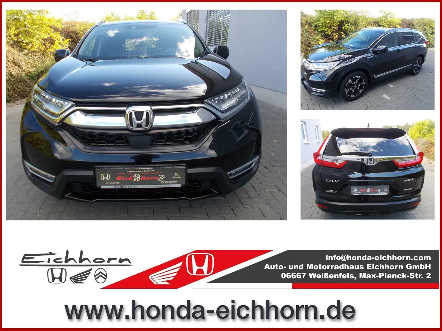 Honda CR-V 2.0 i-MMD HYBRID 4WD Executive Schwarz - 1