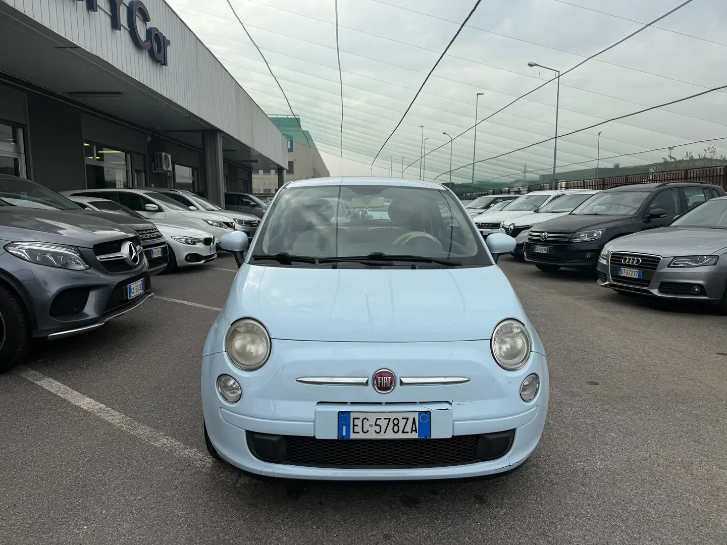 Fiat 500 1.2 CINGHIA FATTA Blau - 2