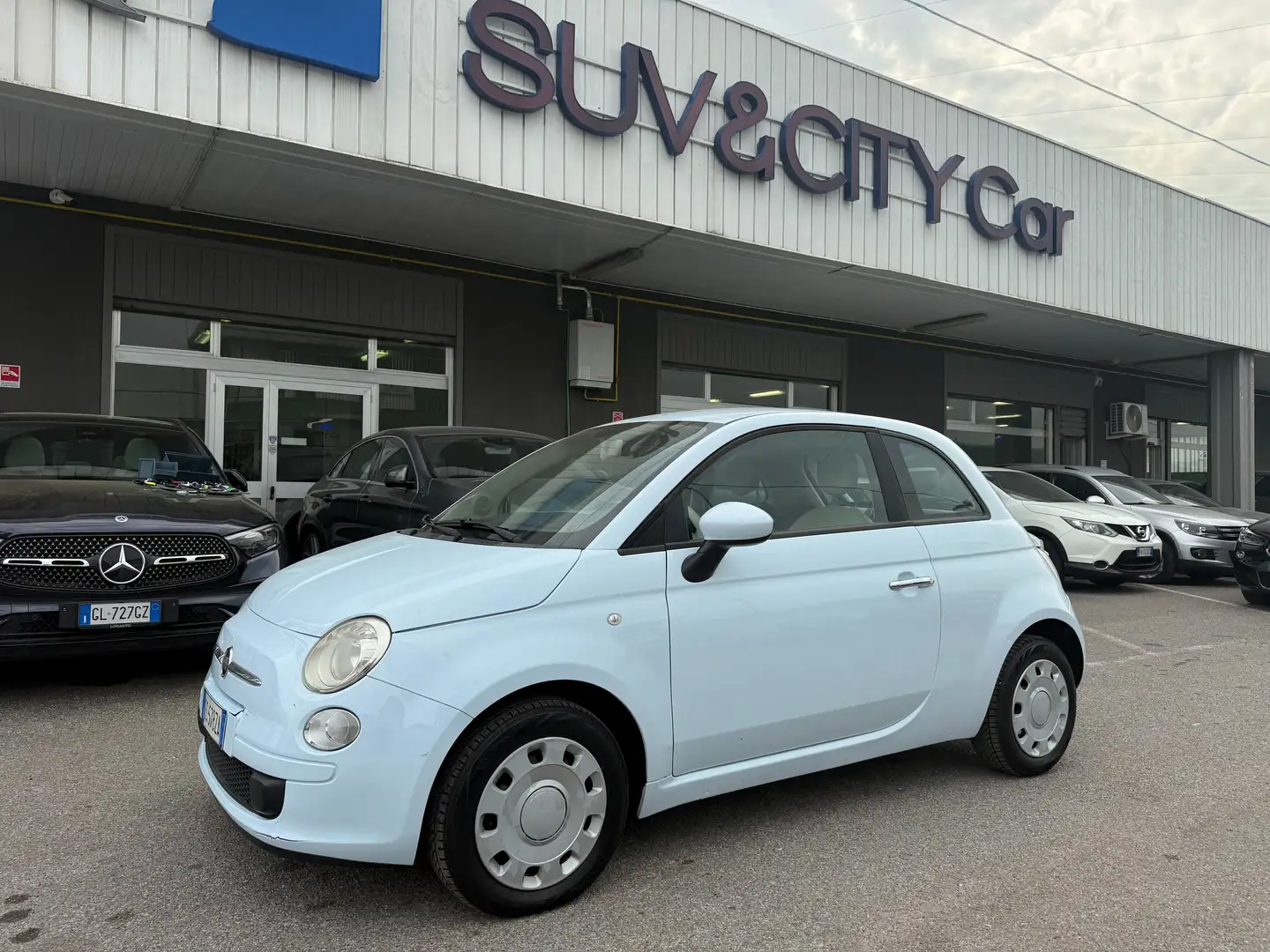 Fiat 500 1.2 CINGHIA FATTA Blau - 1